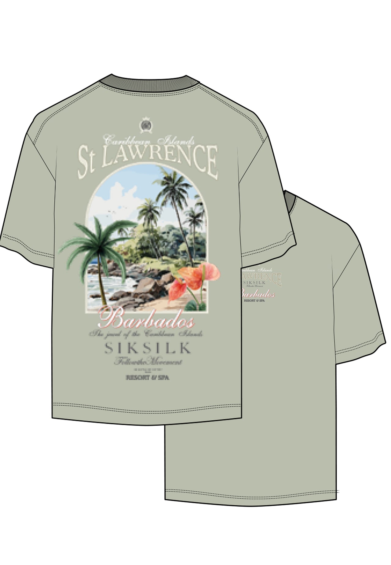 Green Graphic T-Shirt