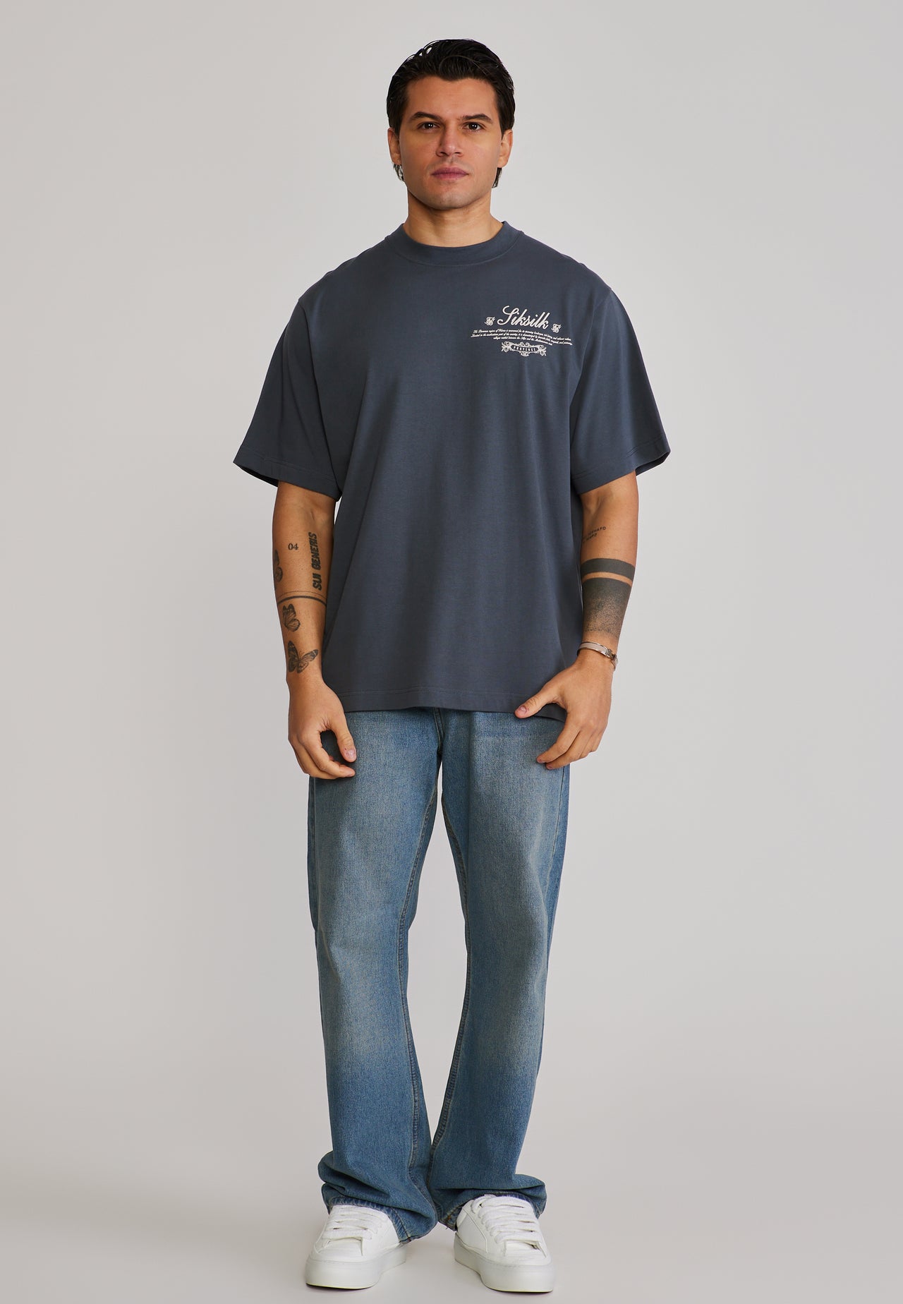 Grey Graphic T-Shirt (2)