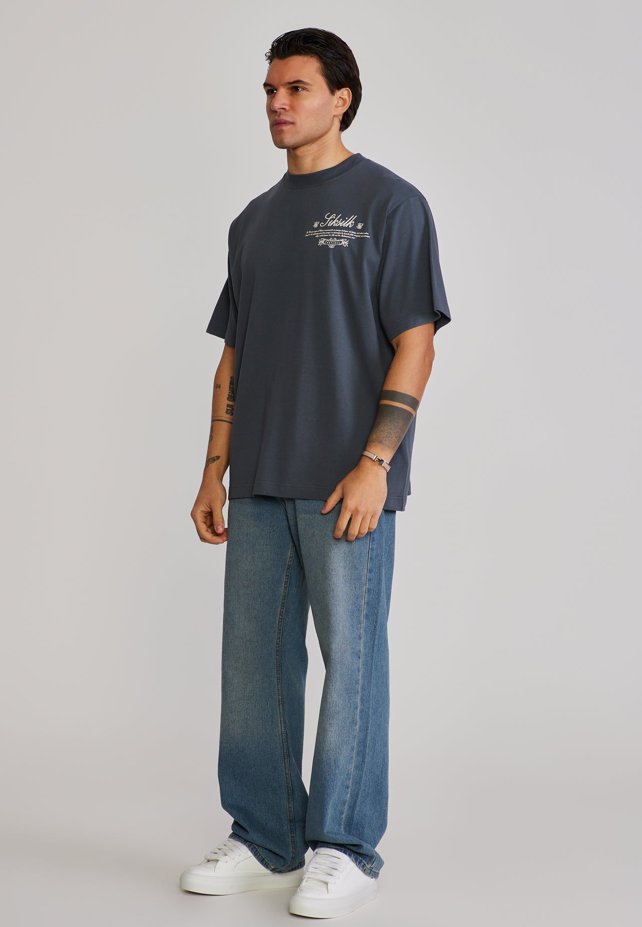 Grey Graphic T-Shirt (4)