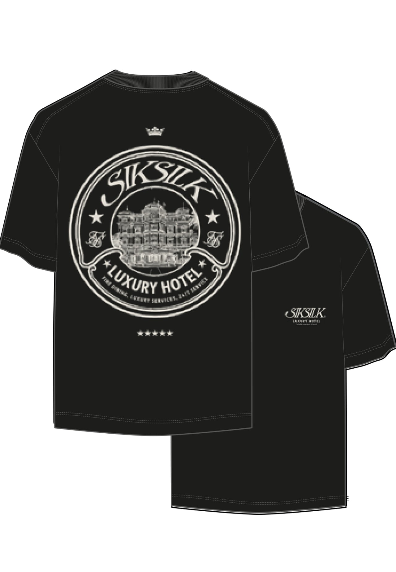 Black Graphic T-Shirt