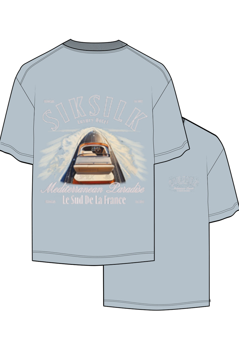 Blue Graphic T-Shirt