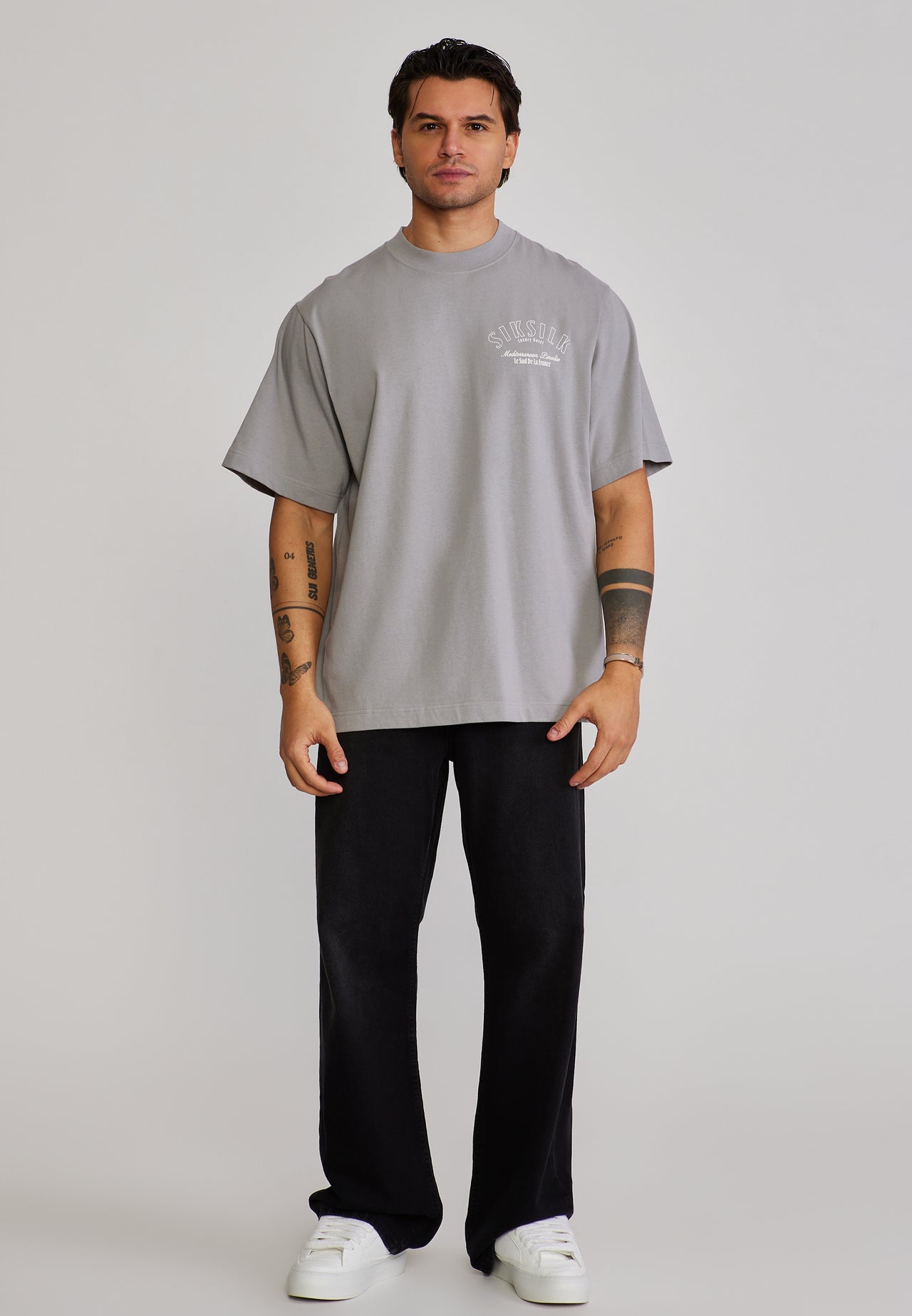 Grey Graphic T-Shirt (2)