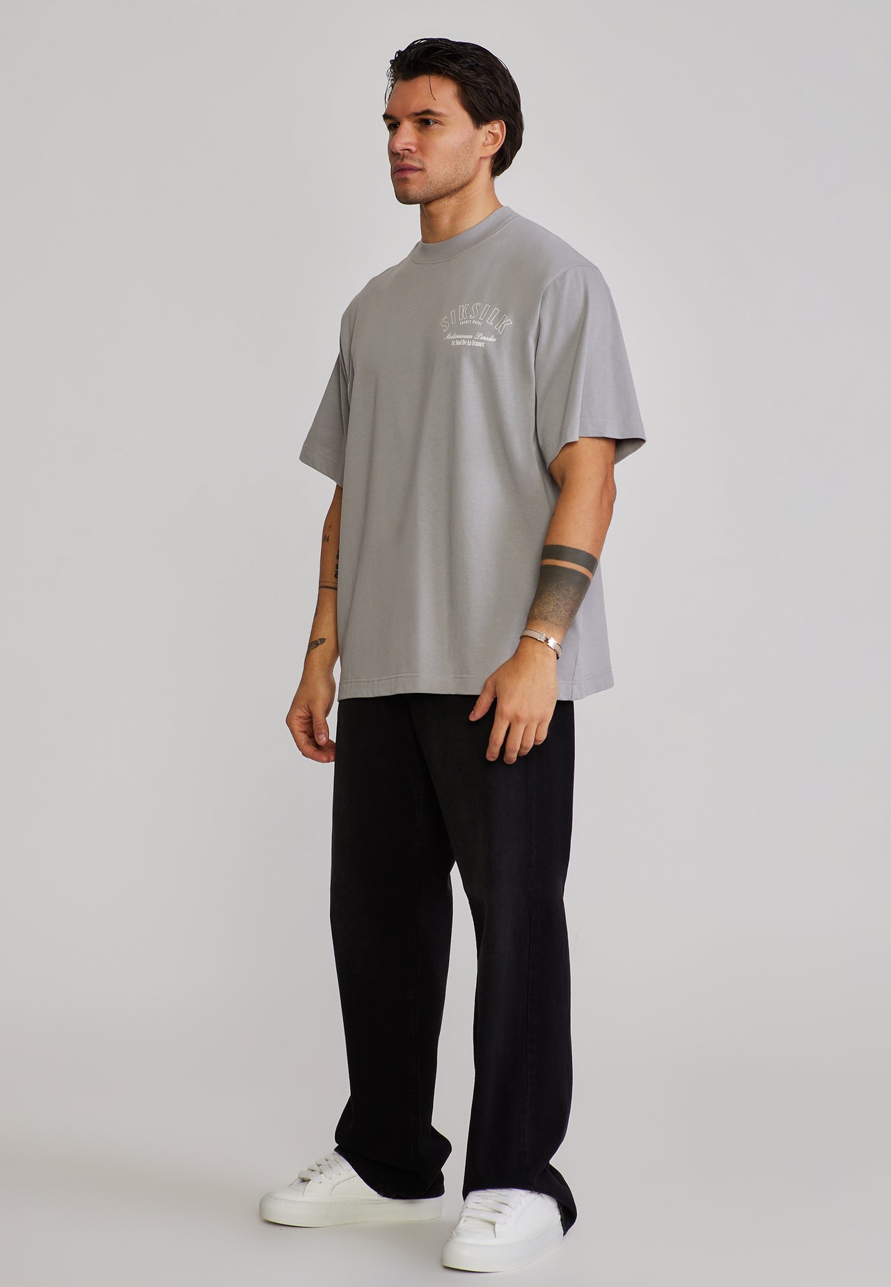 Grey Graphic T-Shirt (4)