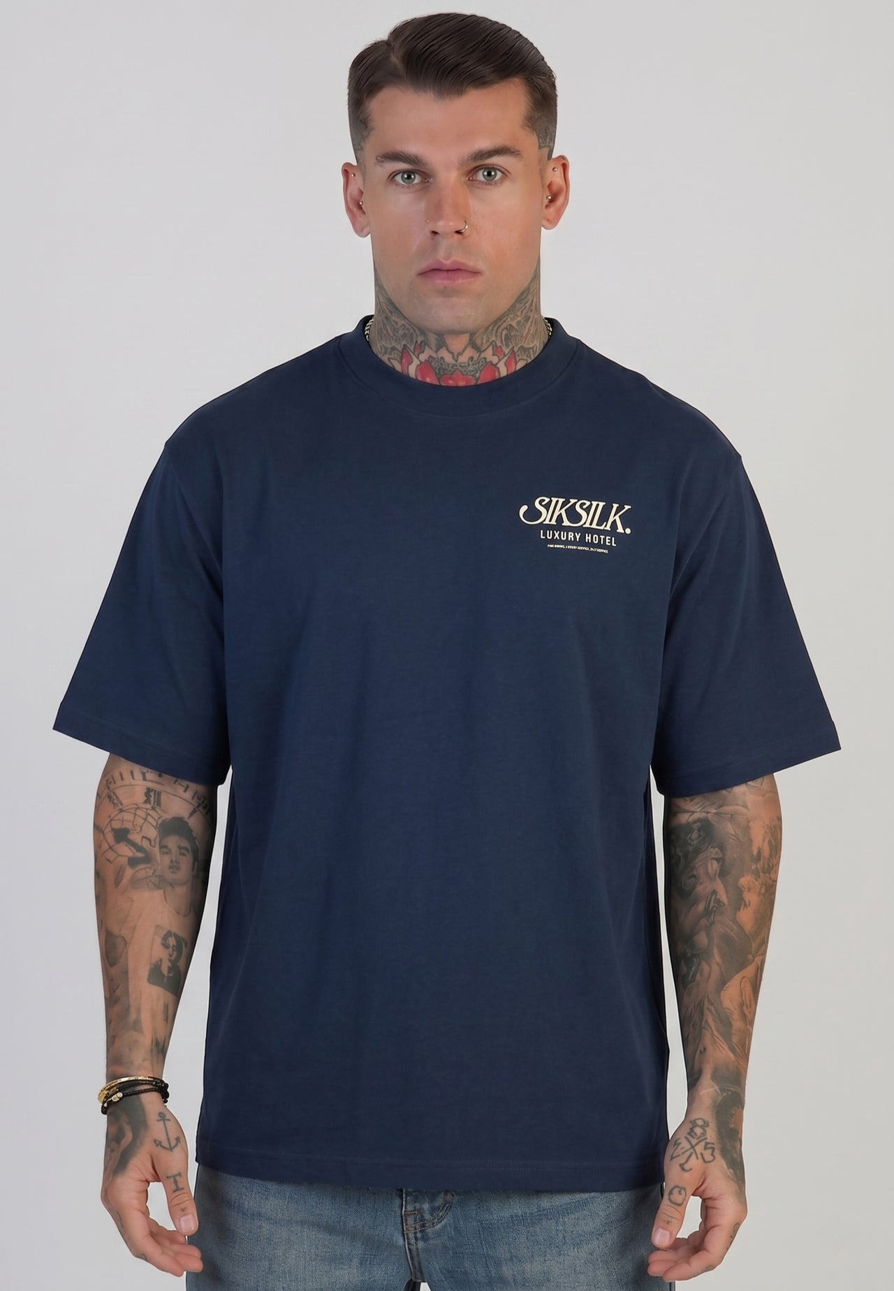 Navy Graphic T-Shirt