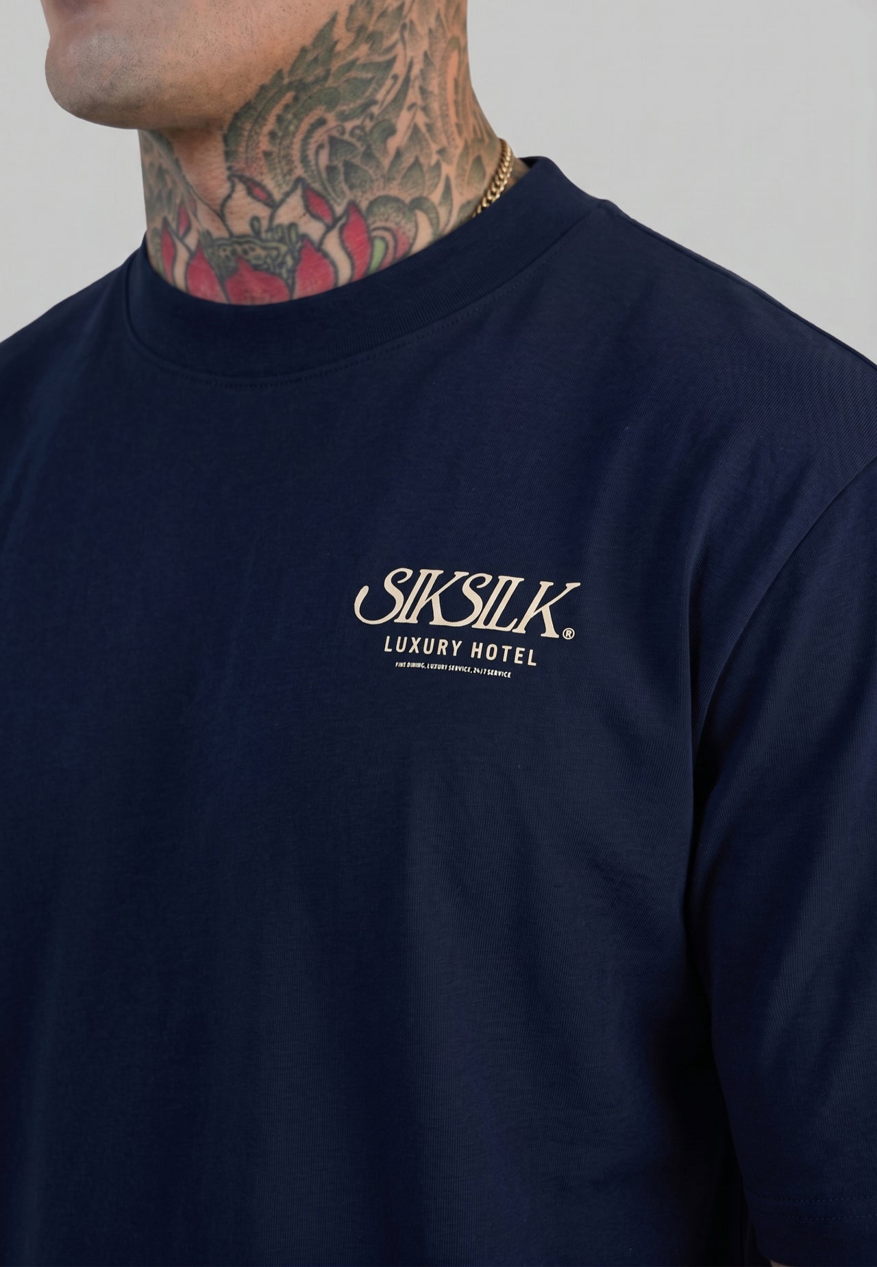 Navy Graphic T-Shirt (3)