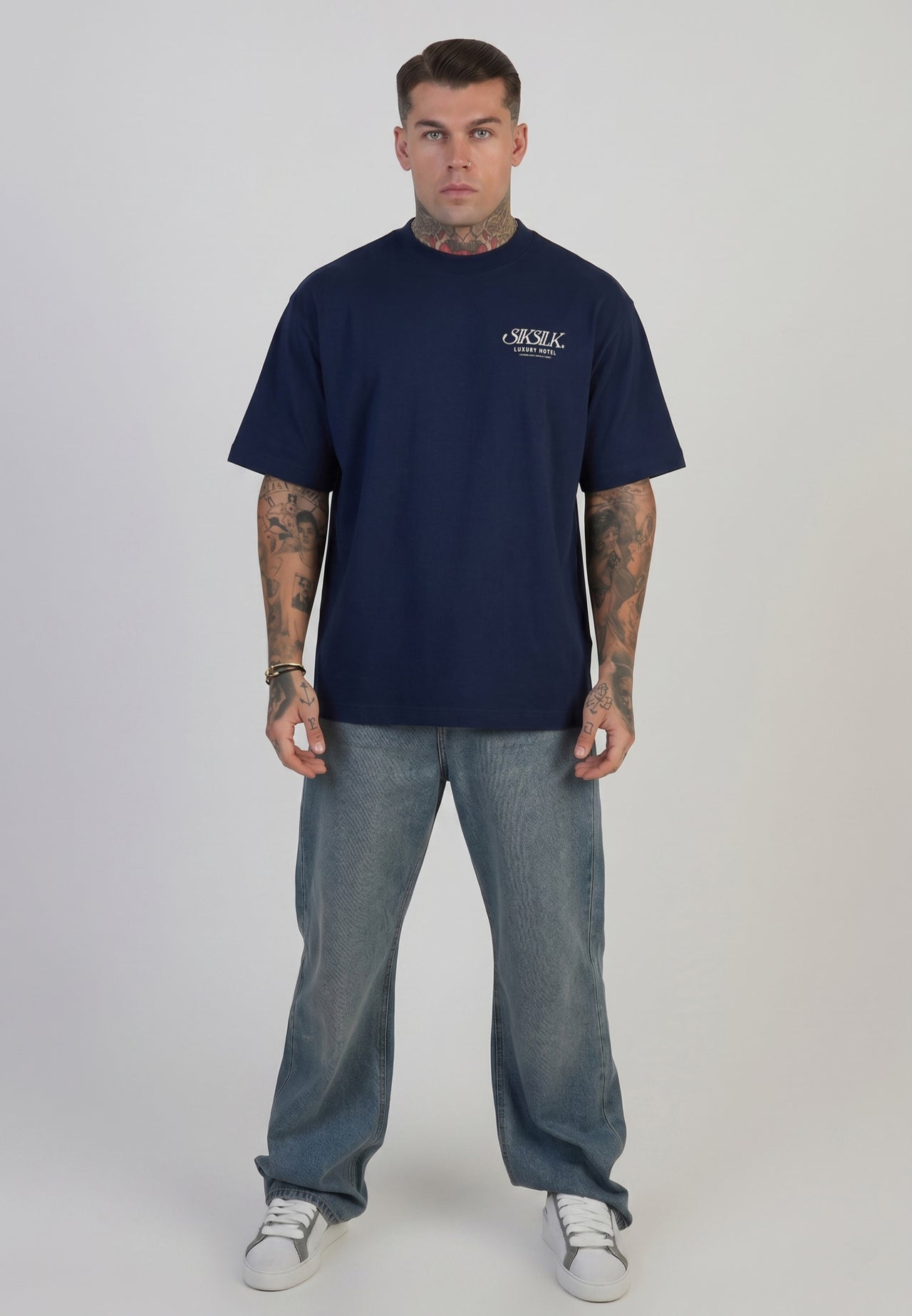 Navy Graphic T-Shirt (2)