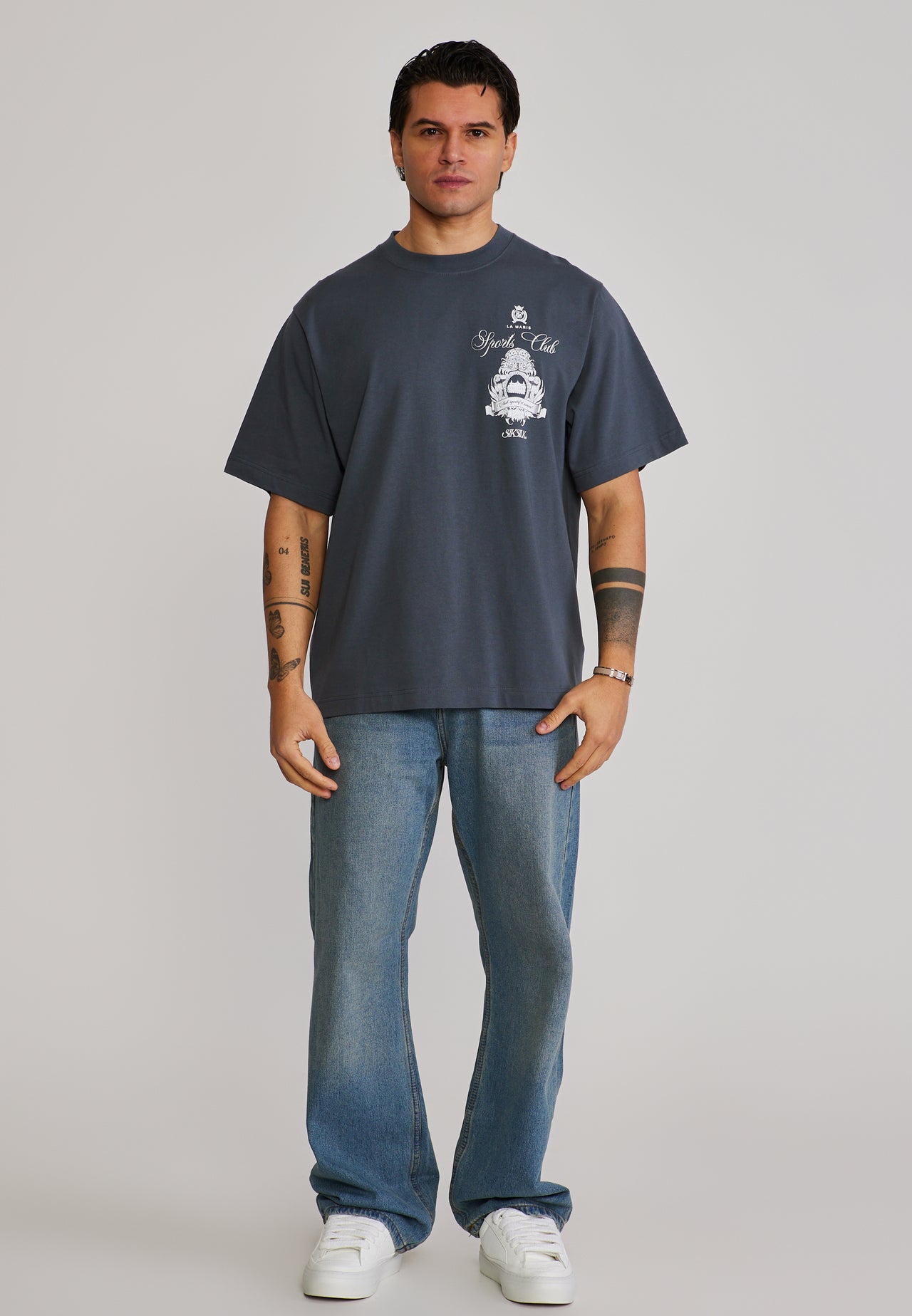Grey Graphic T-Shirt (2)
