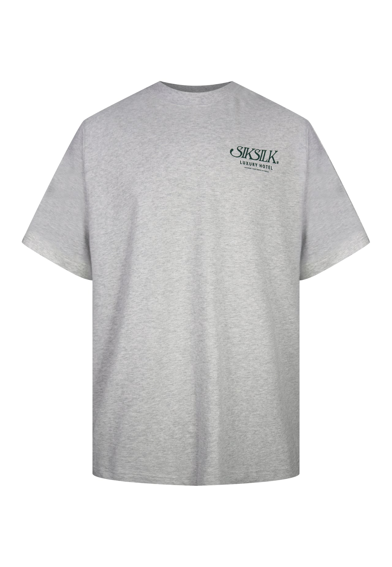 Grey Marl Graphic T-Shirt (5)