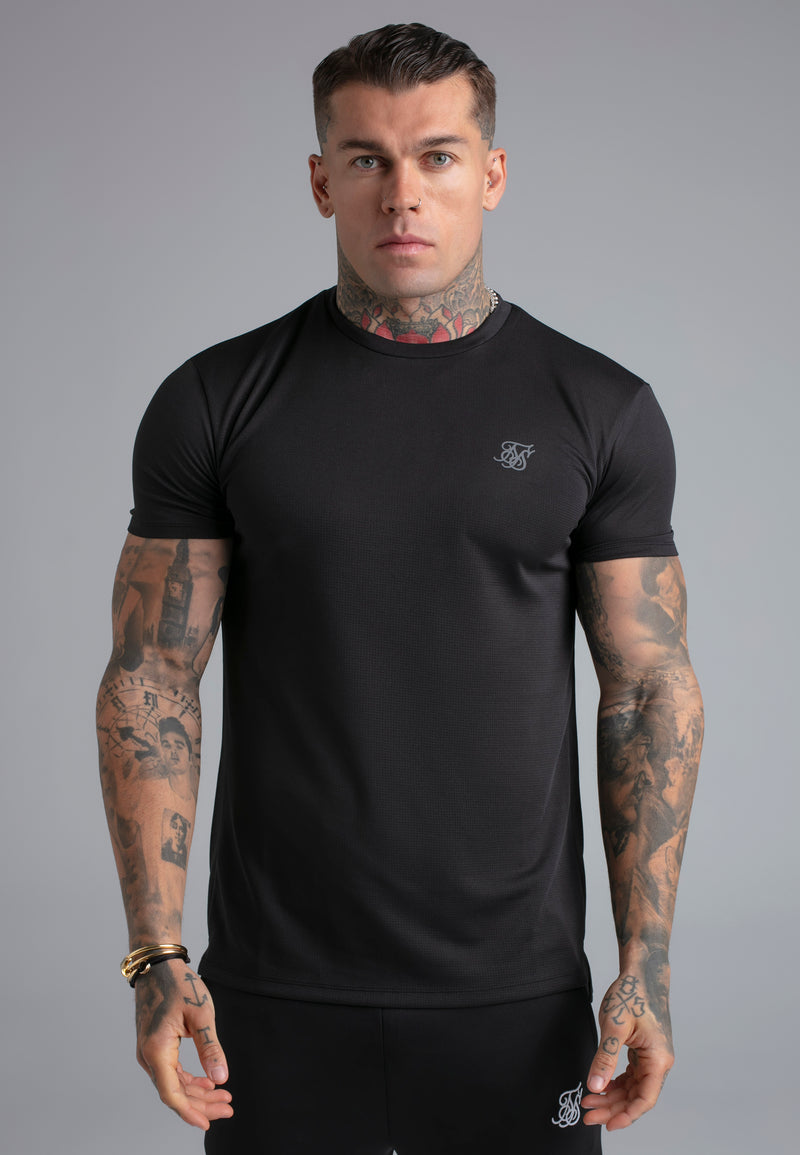 Black and Grey Pack of 2 Muscle Fit T-Shirts (1)