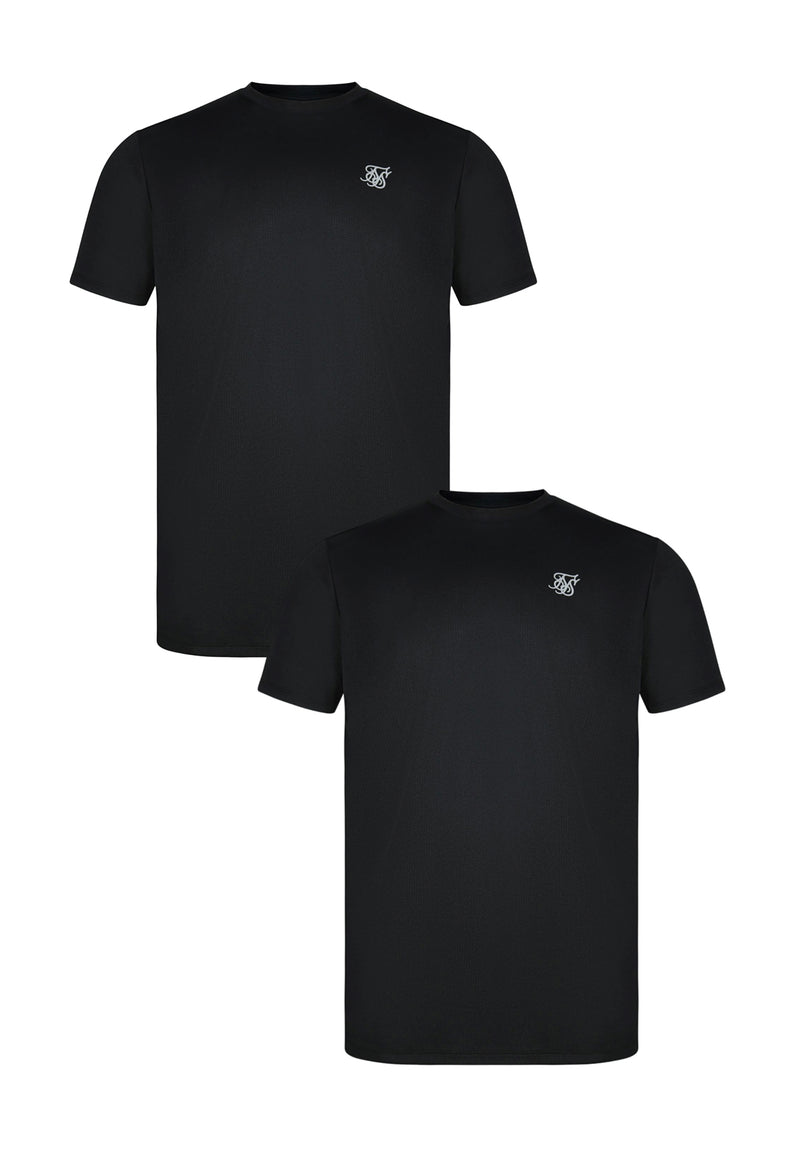 Black Pack of 2 Muscle Fit T-Shirts