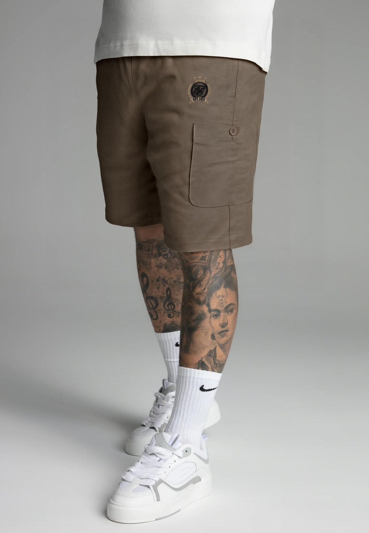 Brown Cargo Shorts
