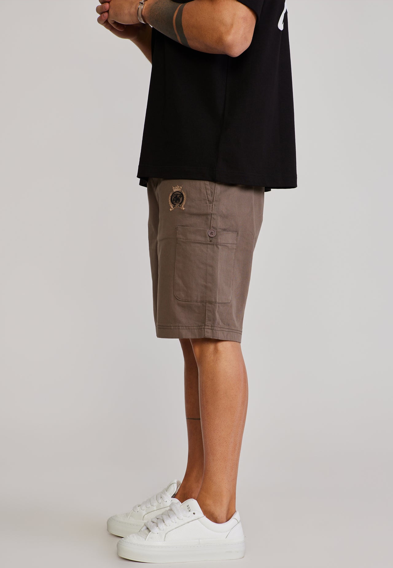 Brown Cargo Shorts (2)
