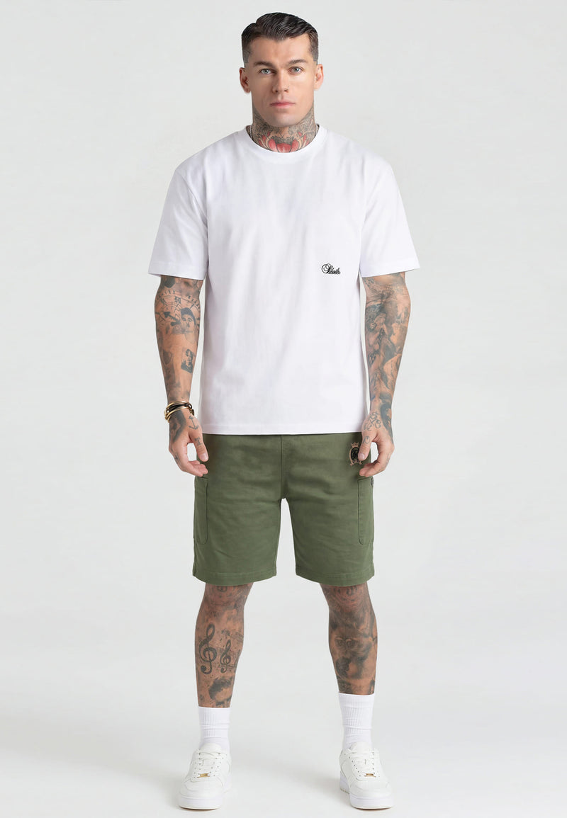 Green Cargo Shorts (1)