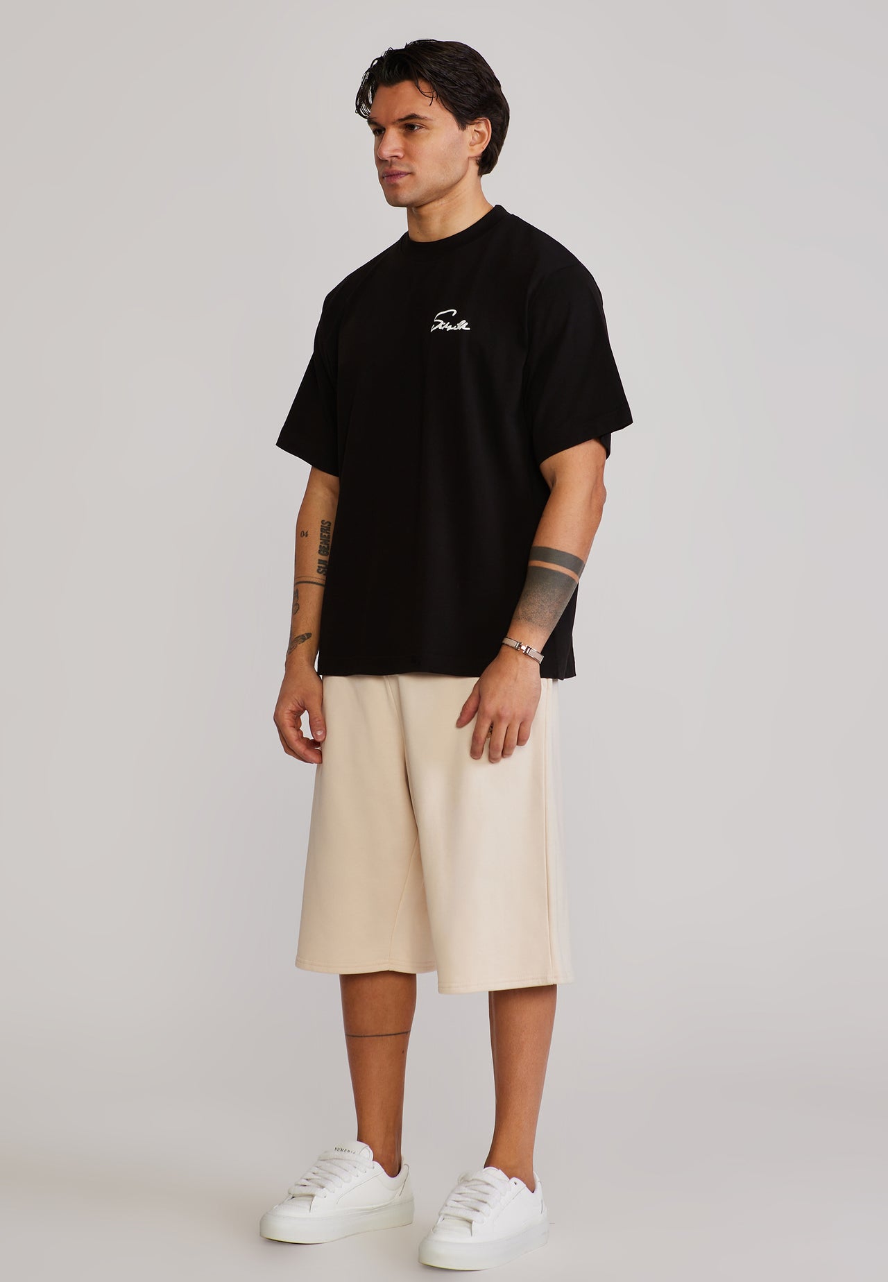 Ecru Crest Shorts (3)