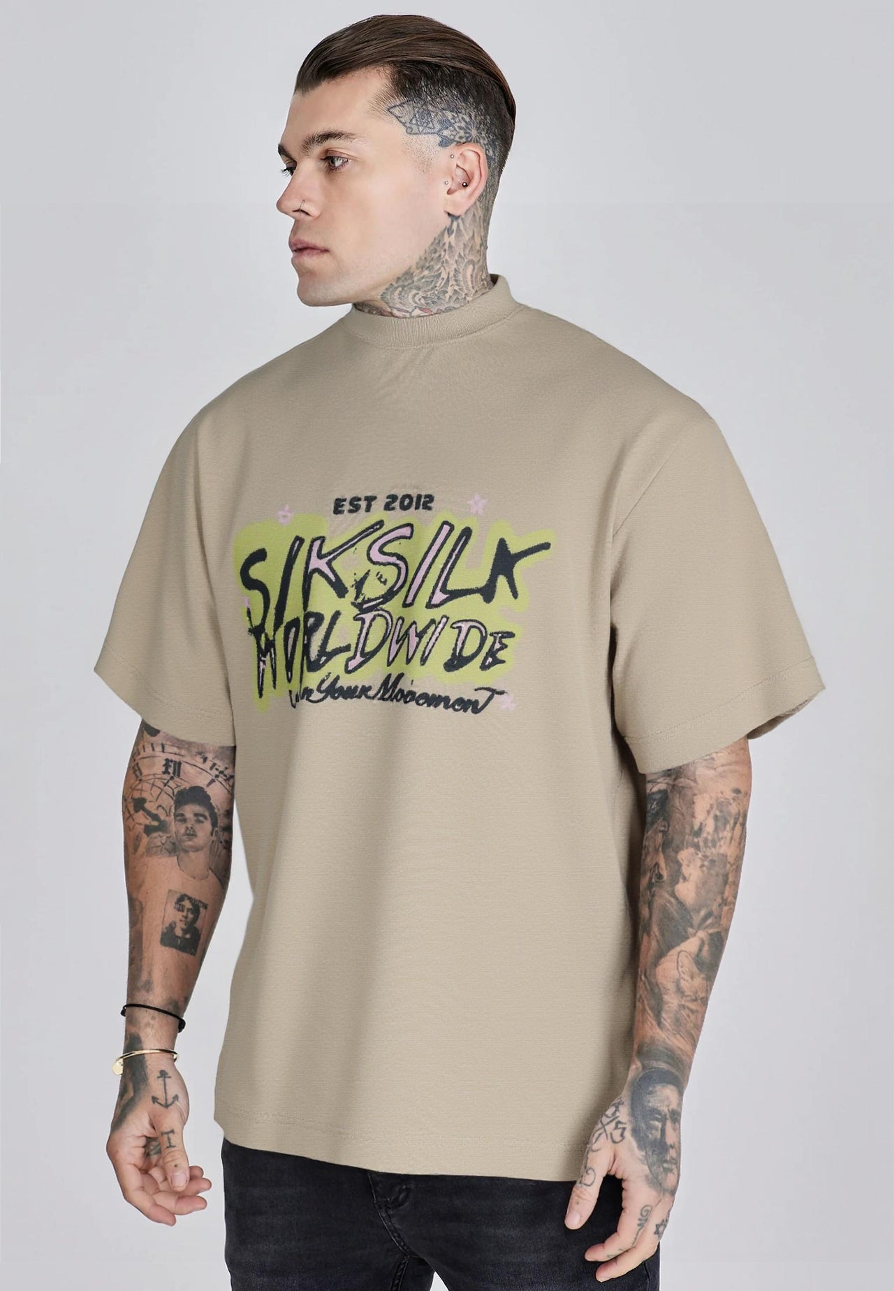 Ecru Graphic T-Shirt