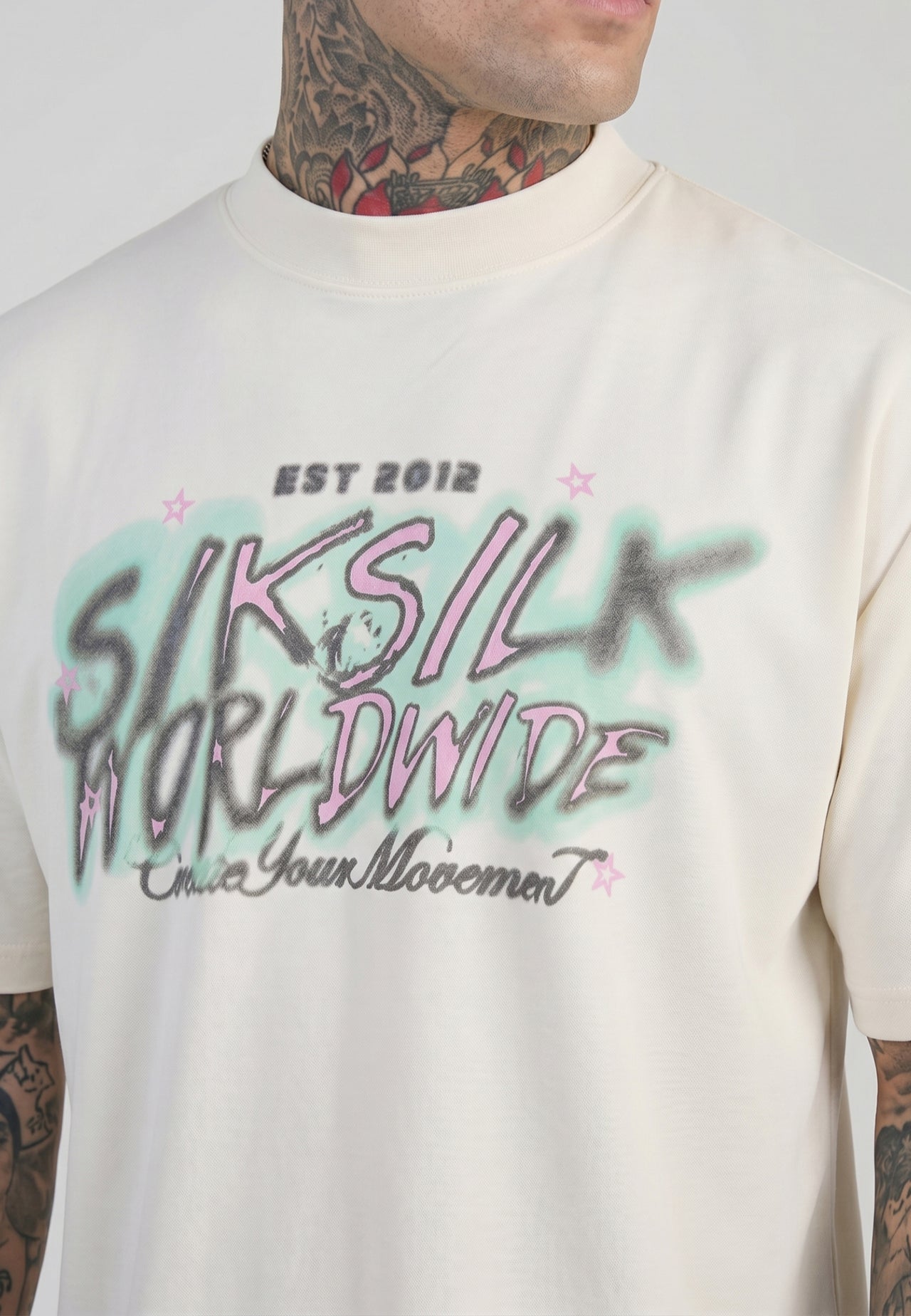 Ecru Graphic T-Shirt (4)