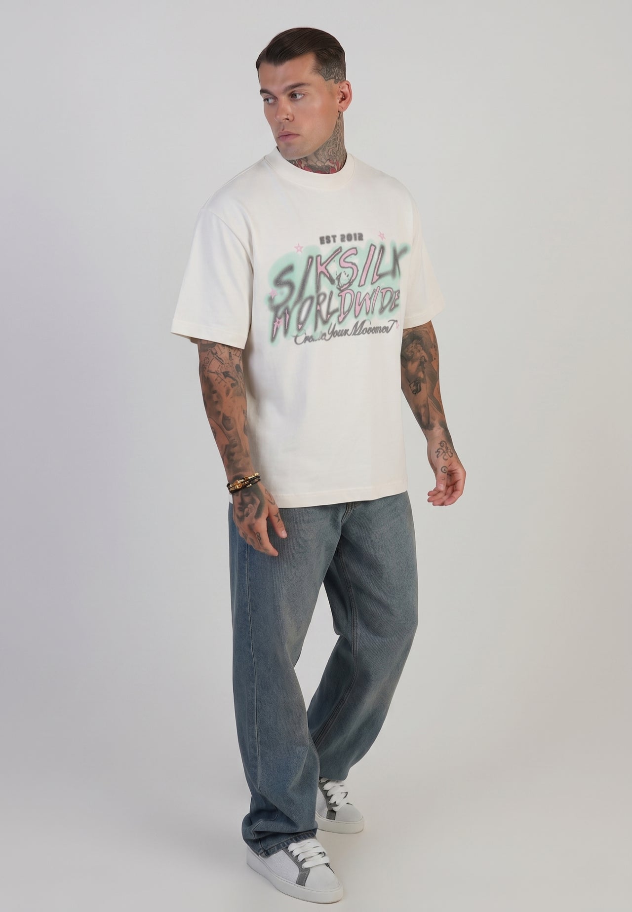 Ecru Graphic T-Shirt (5)