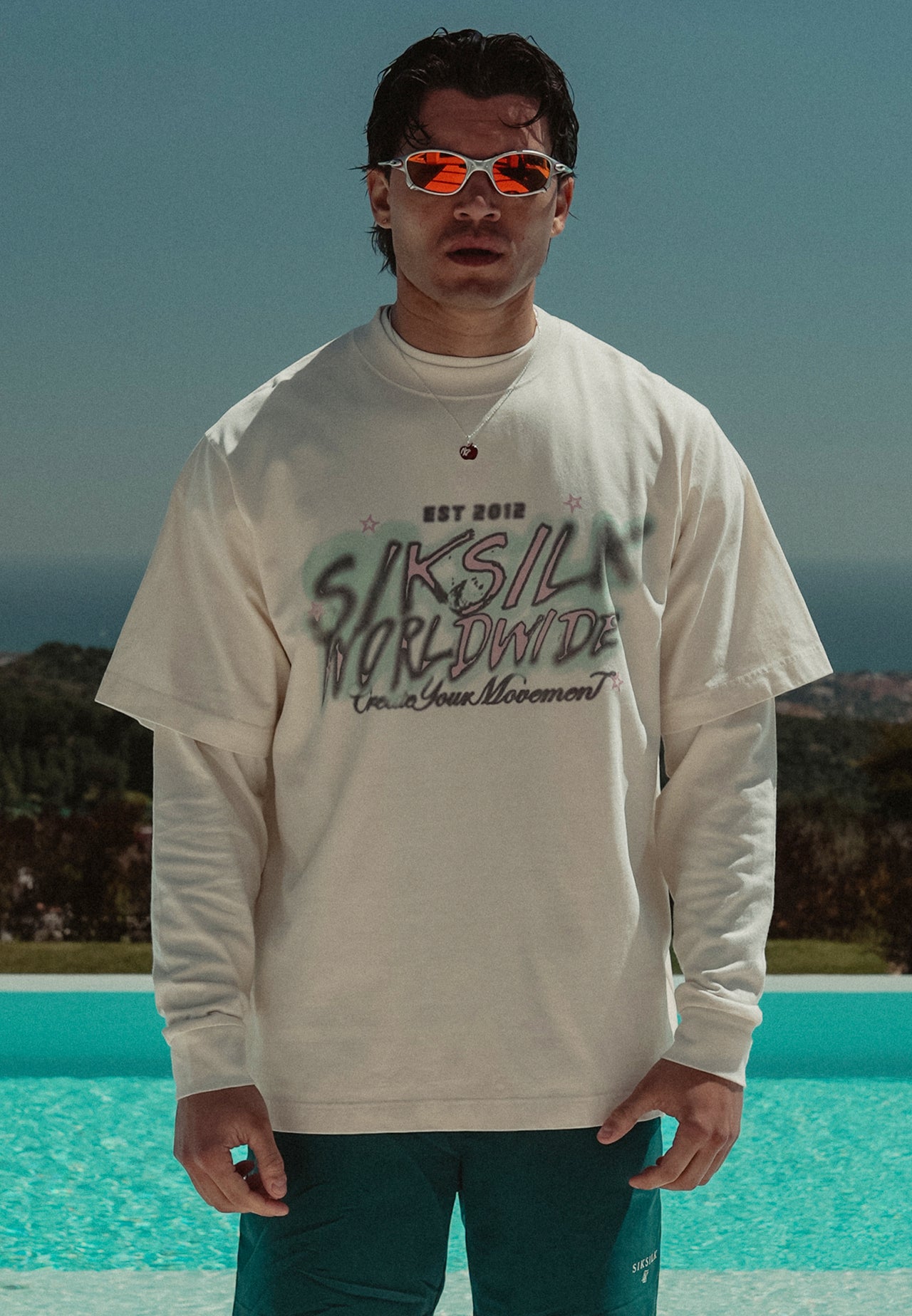 Ecru Graphic T-Shirt