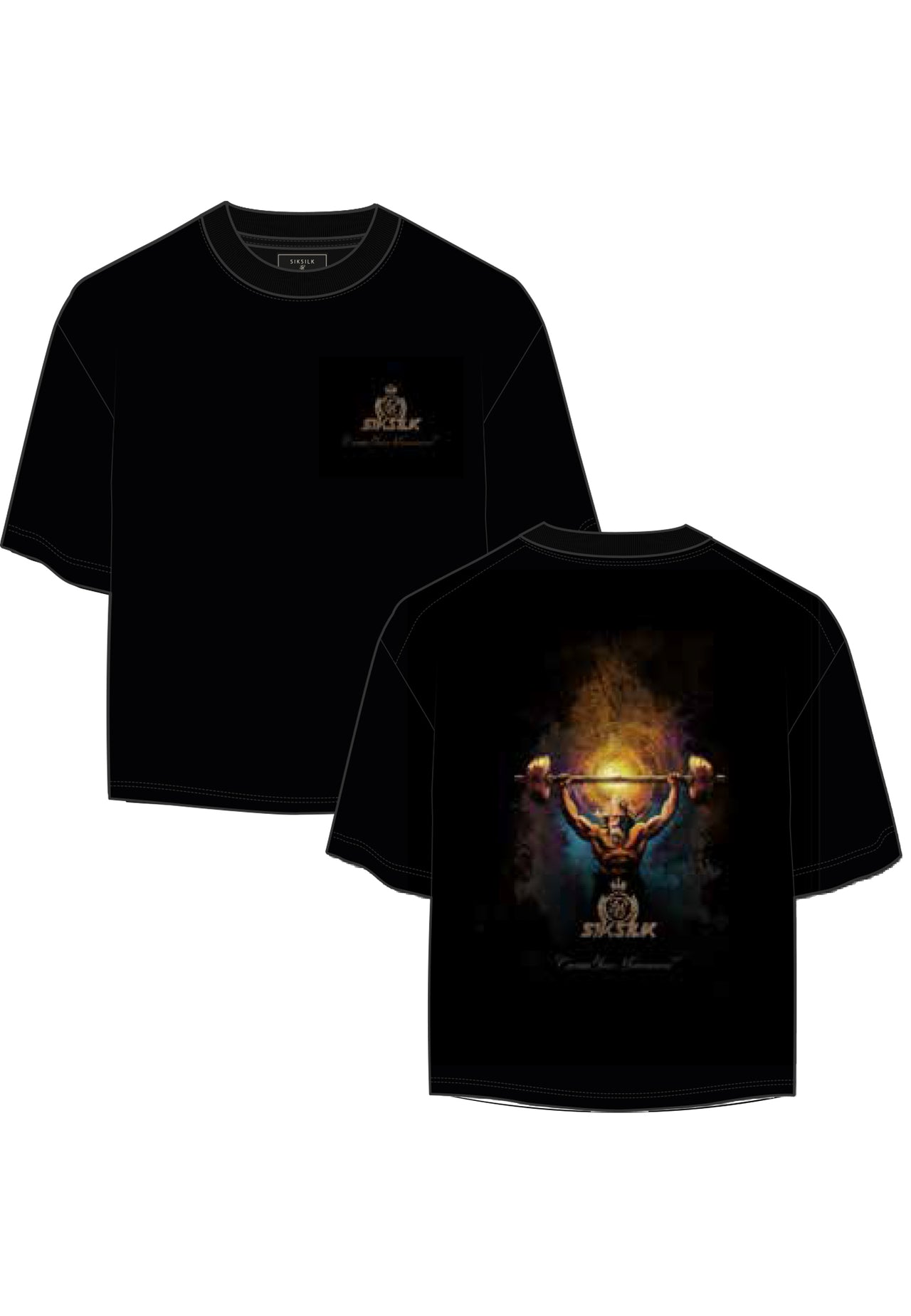 Black Graphic T-Shirt