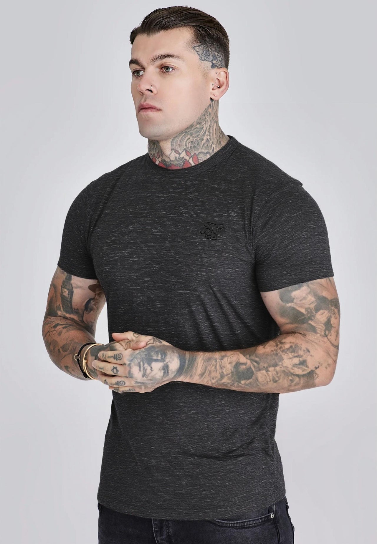 Black Marl T-Shirt