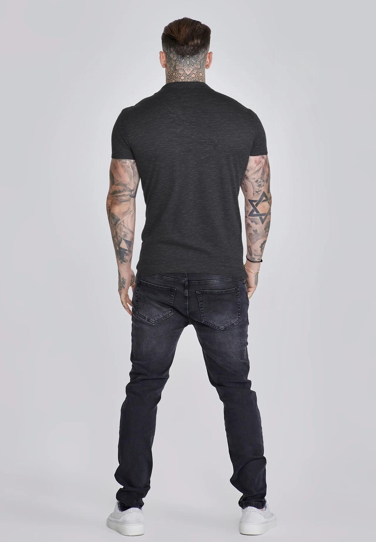 Black Marl T-Shirt (4)