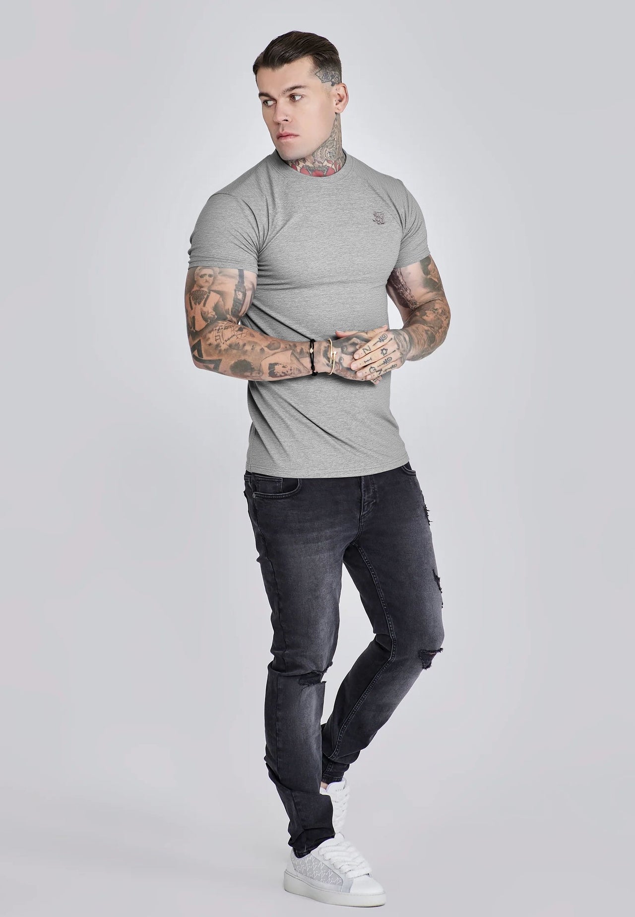 Grey Marl T-Shirt