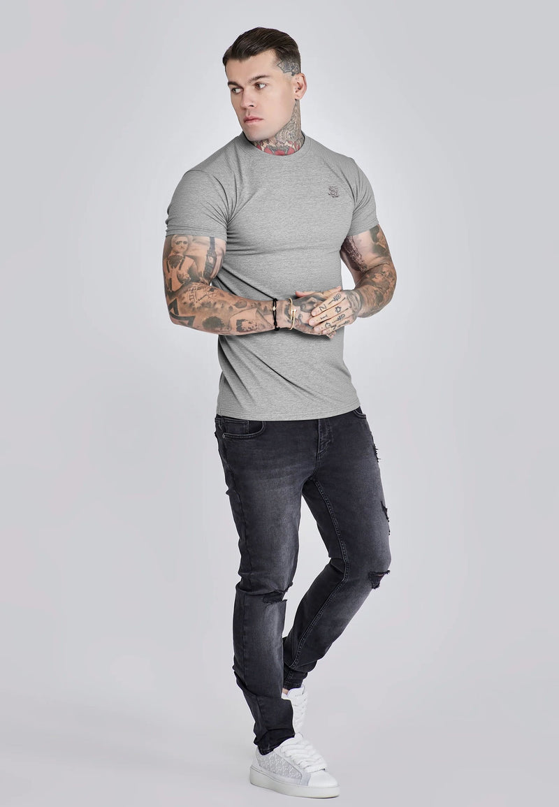 Grey Marl T-Shirt
