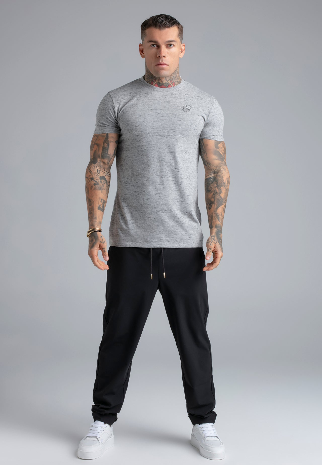 Grey Marl T-Shirt (2)