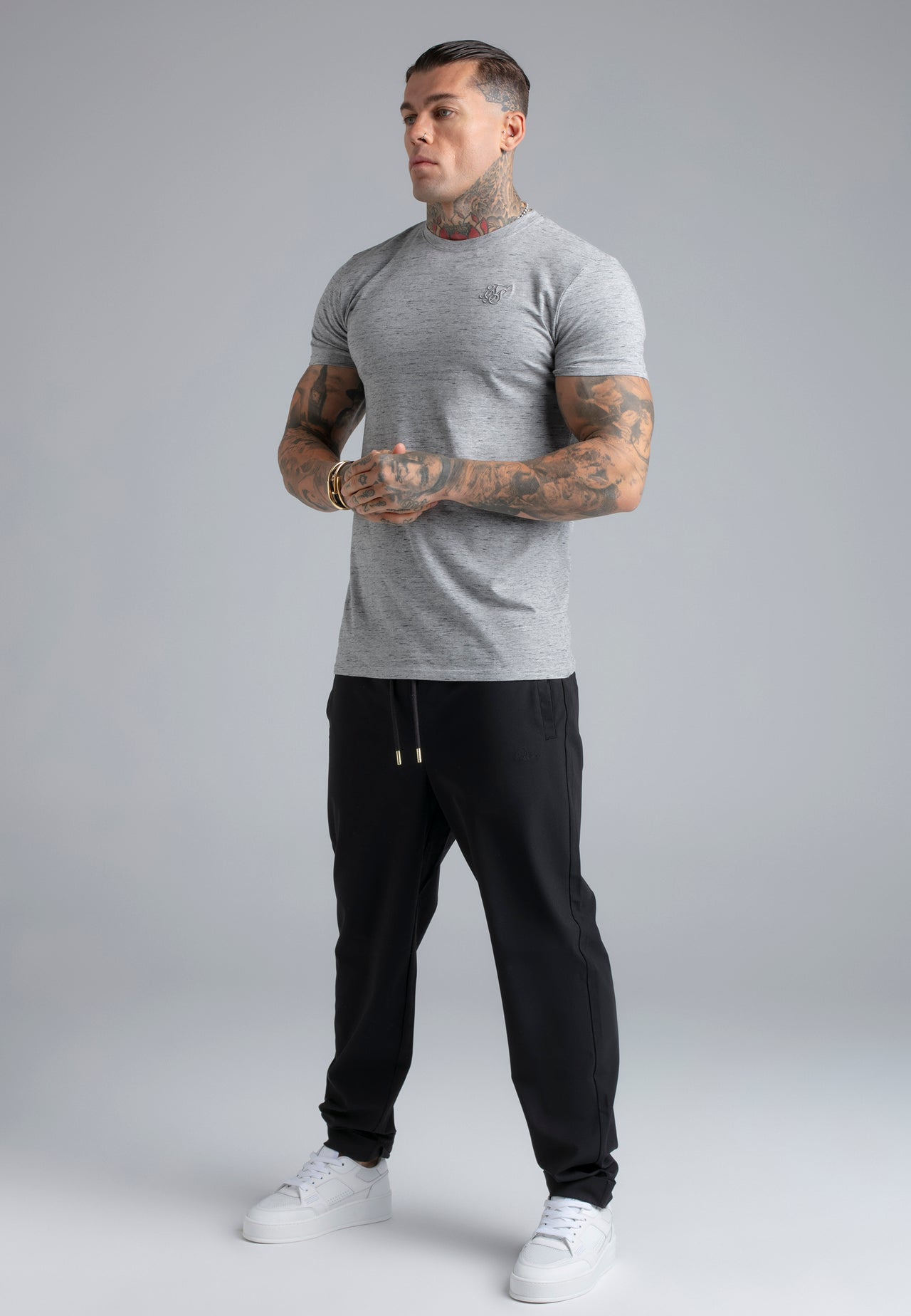 Grey Marl T-Shirt (3)