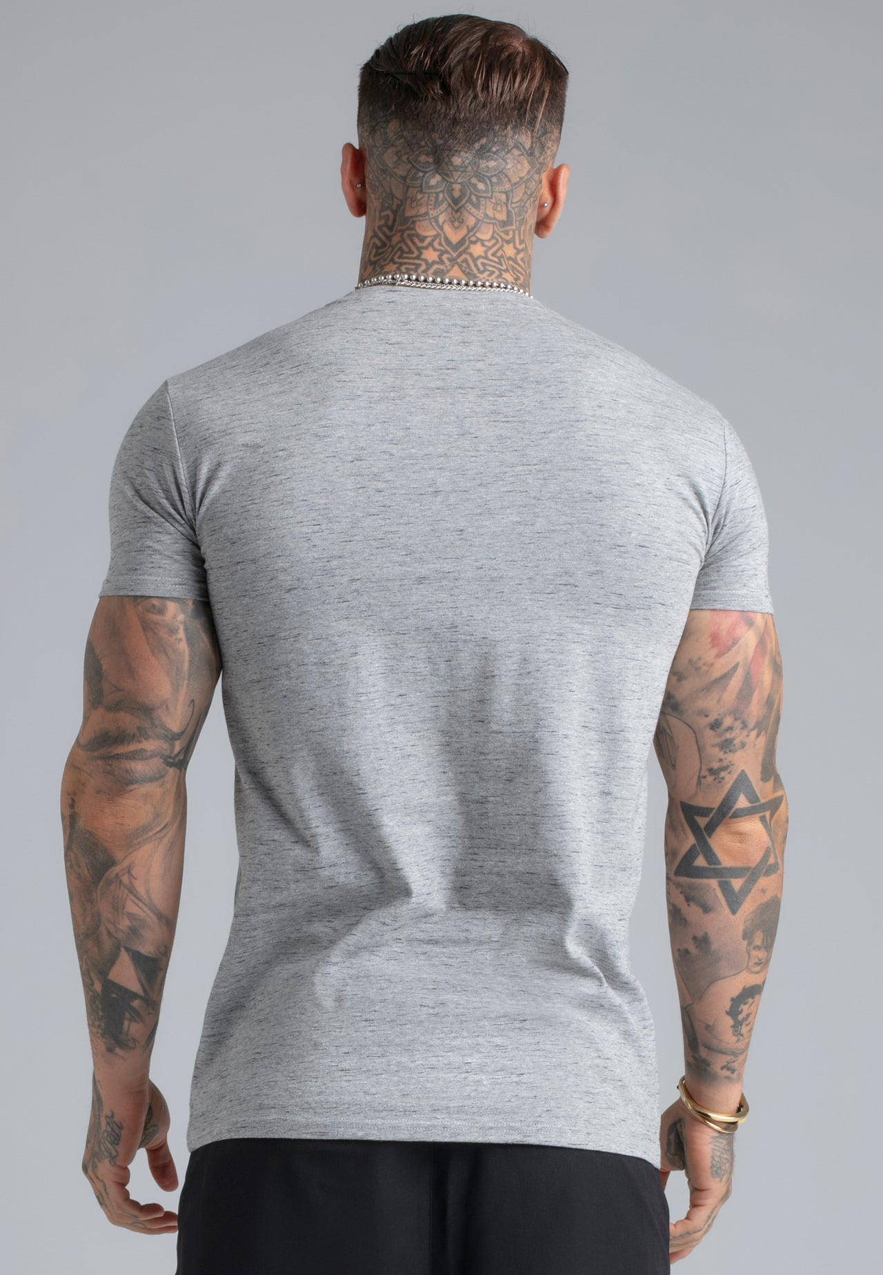 Grey Marl T-Shirt (4)