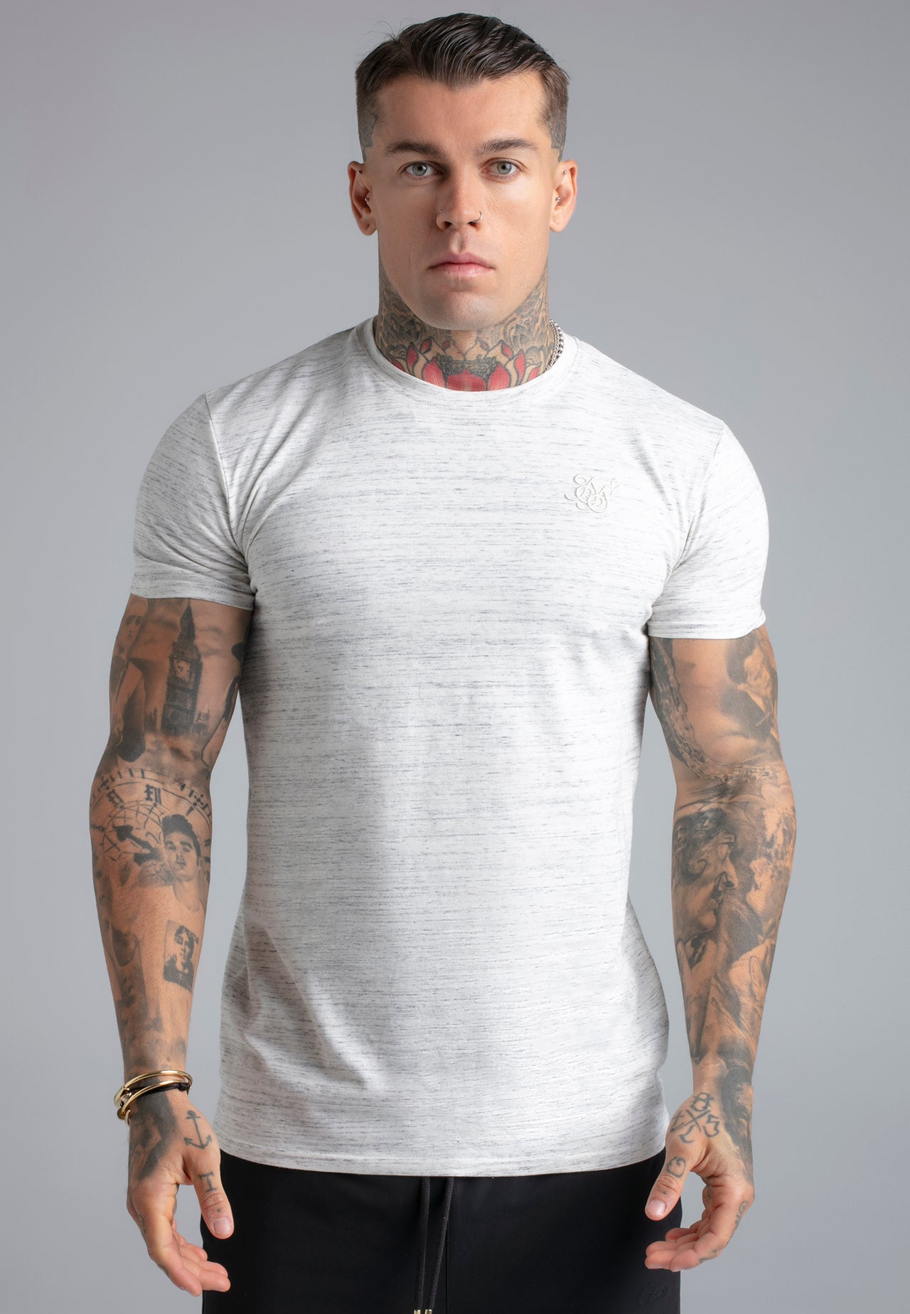 White Marl T-Shirt