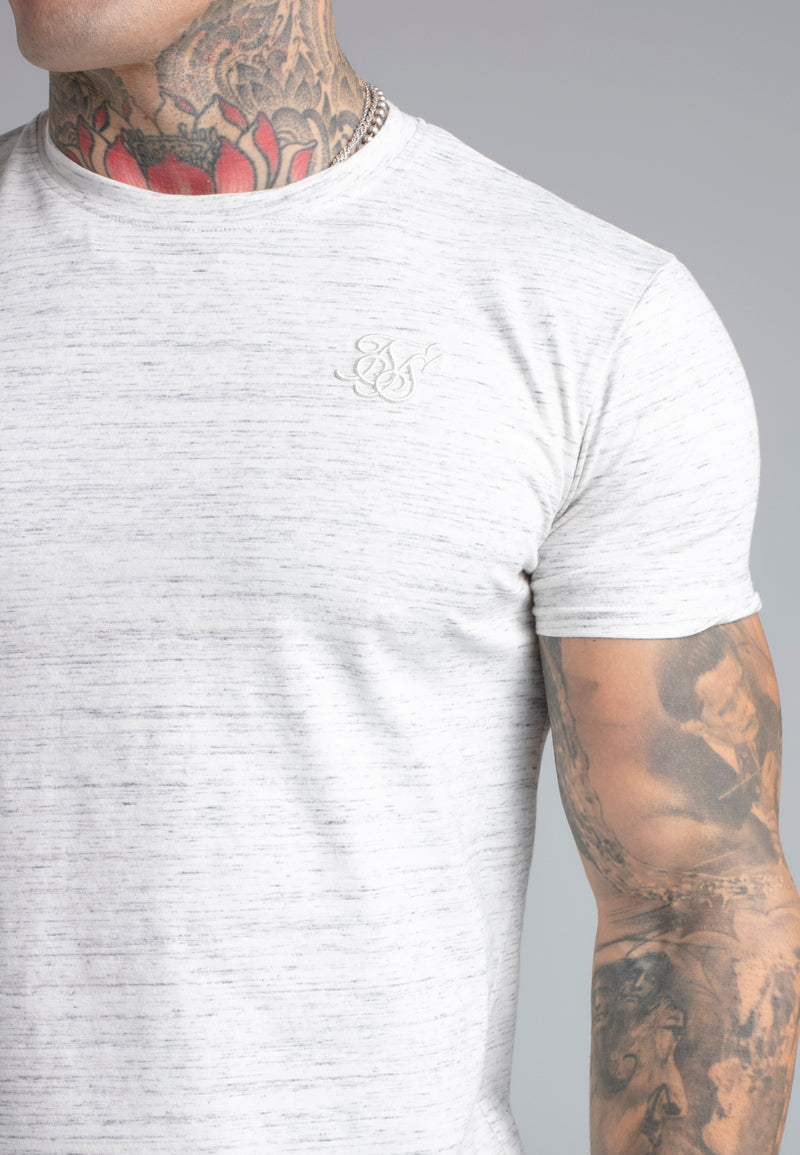 White Marl T-Shirt (1)
