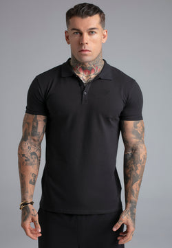 Black Polo T-Shirt