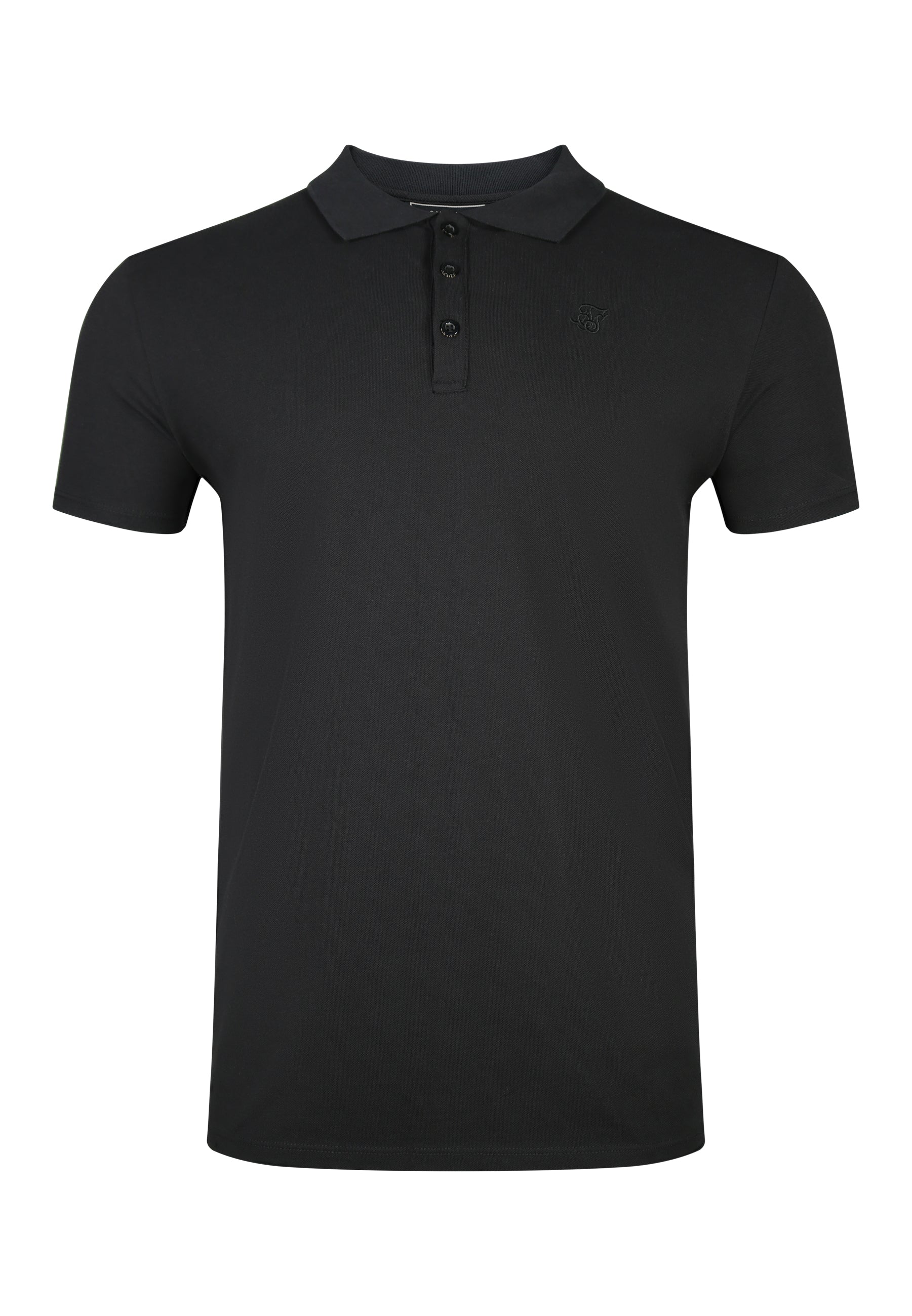 SHISHIKUI シシクイ　POLO / BLACK SikSilk Mens Black Polo T-Shirt | SikSilk US