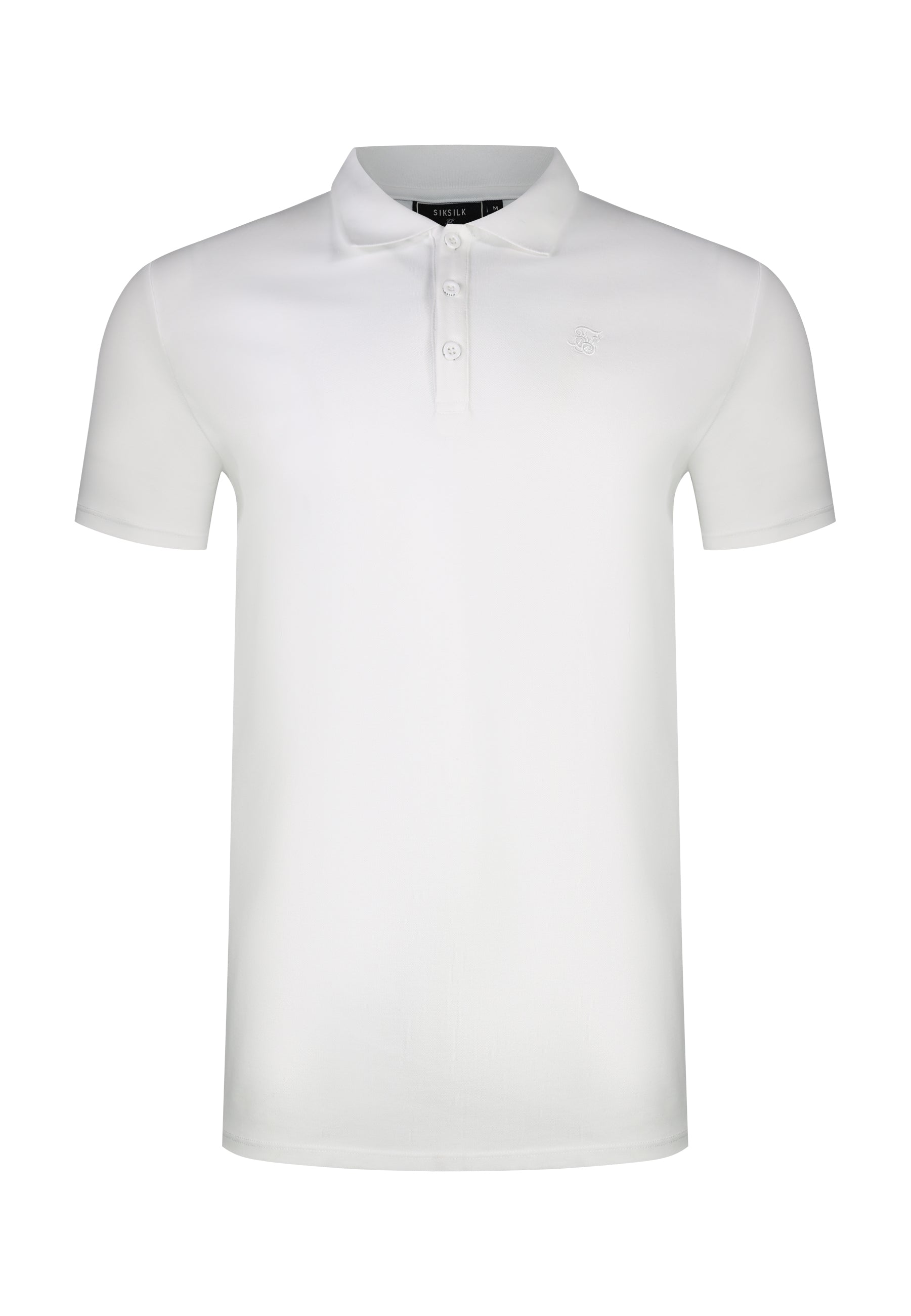SHISHIKUI POLOSHIRT / WHITE /サイズM SikSilk Mens White Polo T-Shirt | SikSilk US