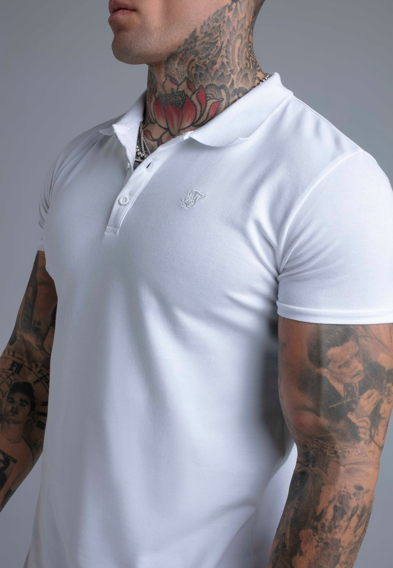 White Polo T-Shirt (1)