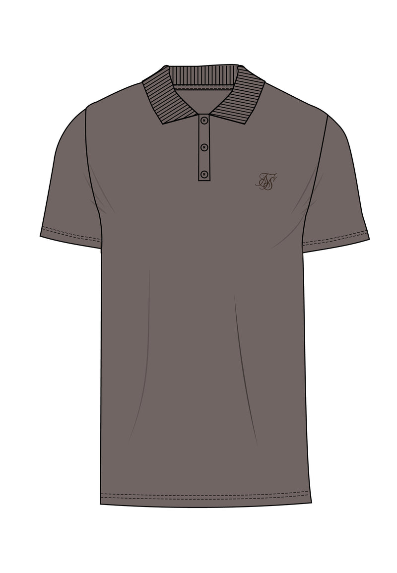 Brown Polo T-Shirt