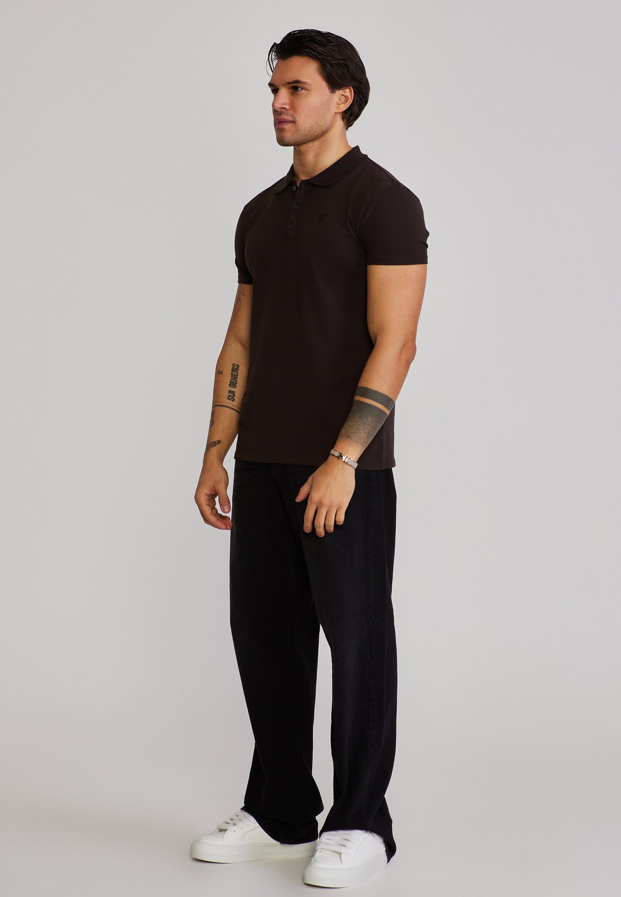 Dark Brown Polo T-Shirt (3)