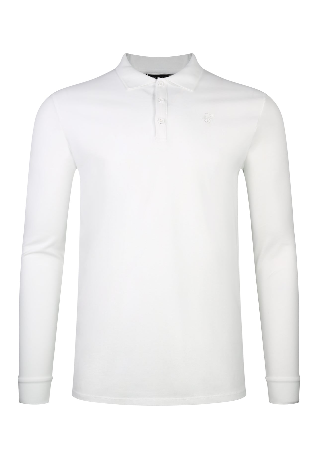 White LS Button Polo (5)
