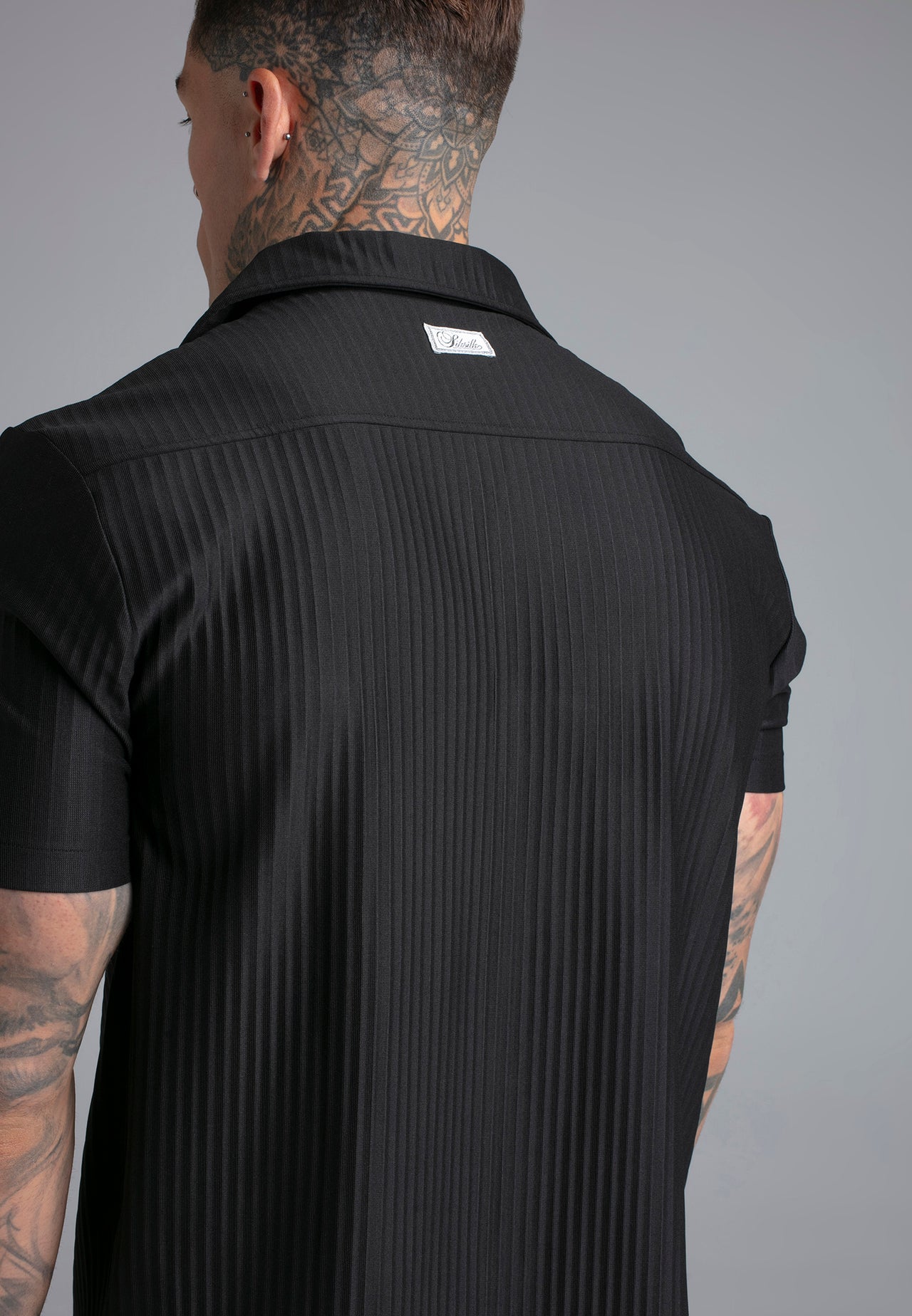 Black Plisse Shirt (1)