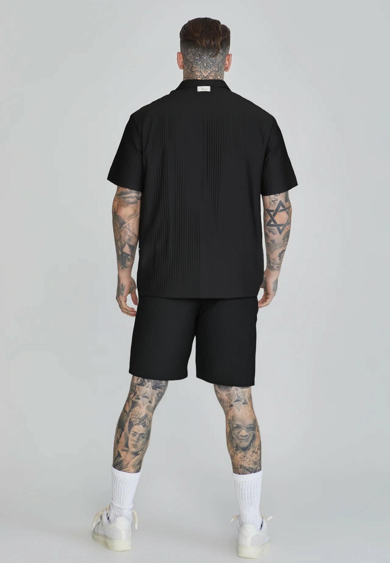 Black Plisse Shirt (5)