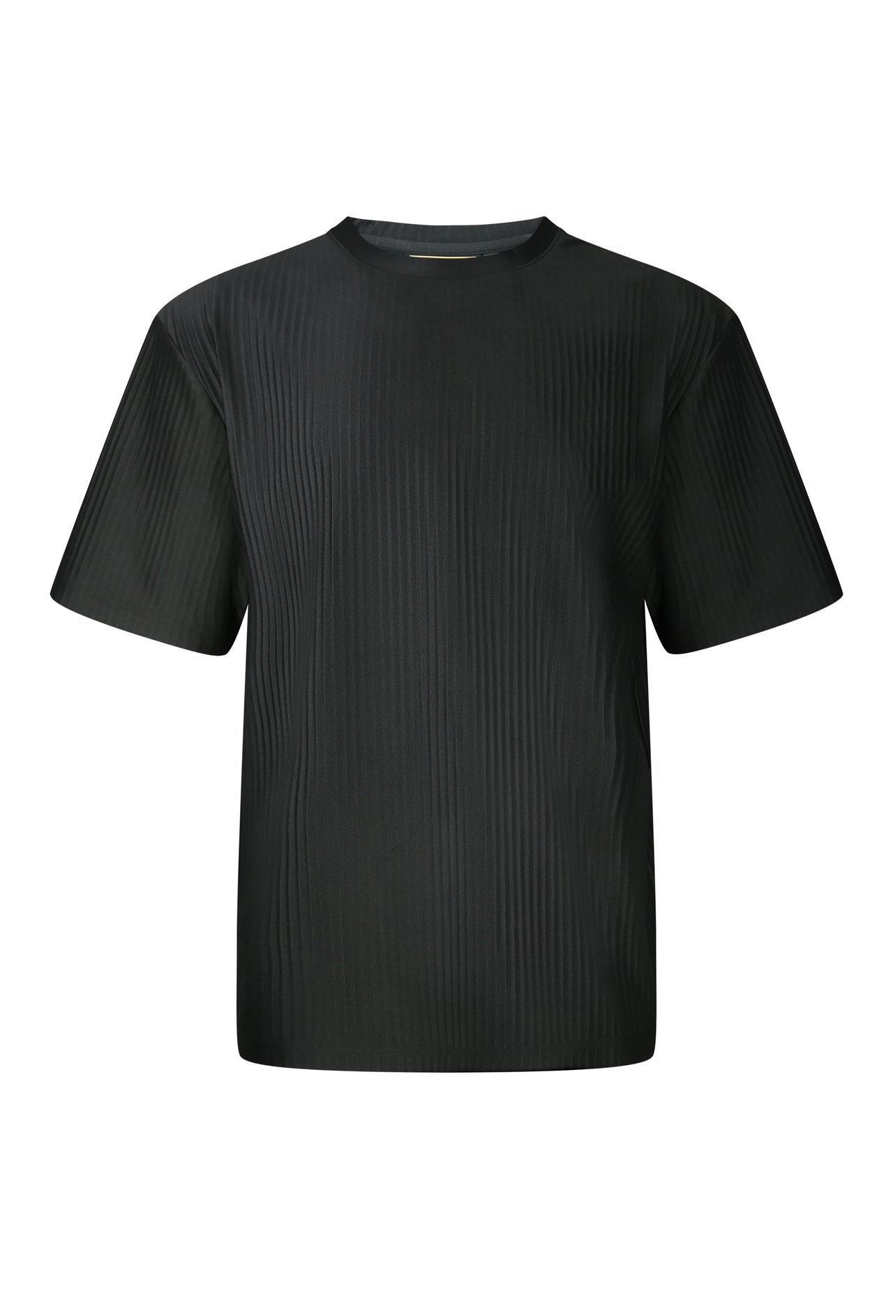 Black Plisse T-Shirt (5)