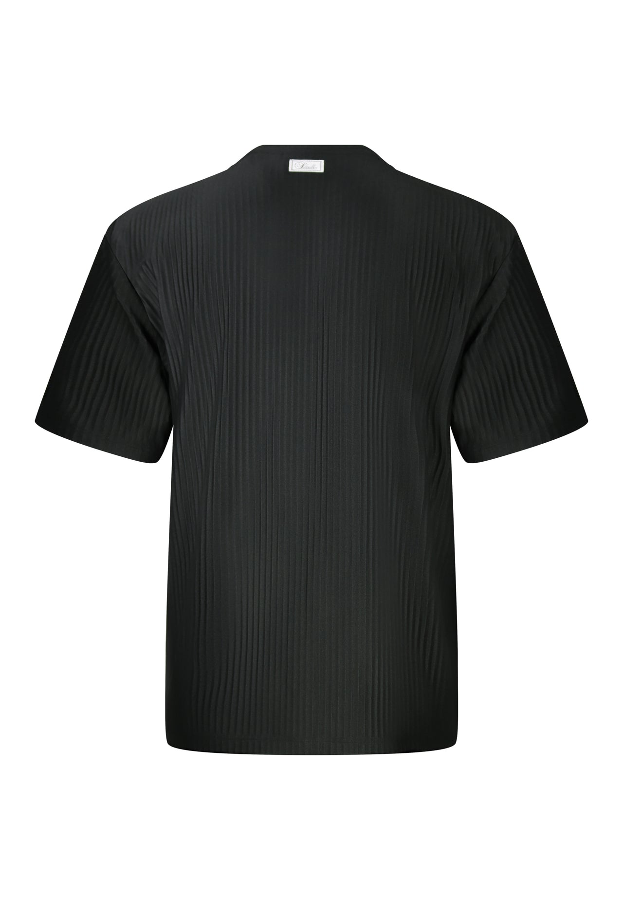 Black Plisse T-Shirt (6)