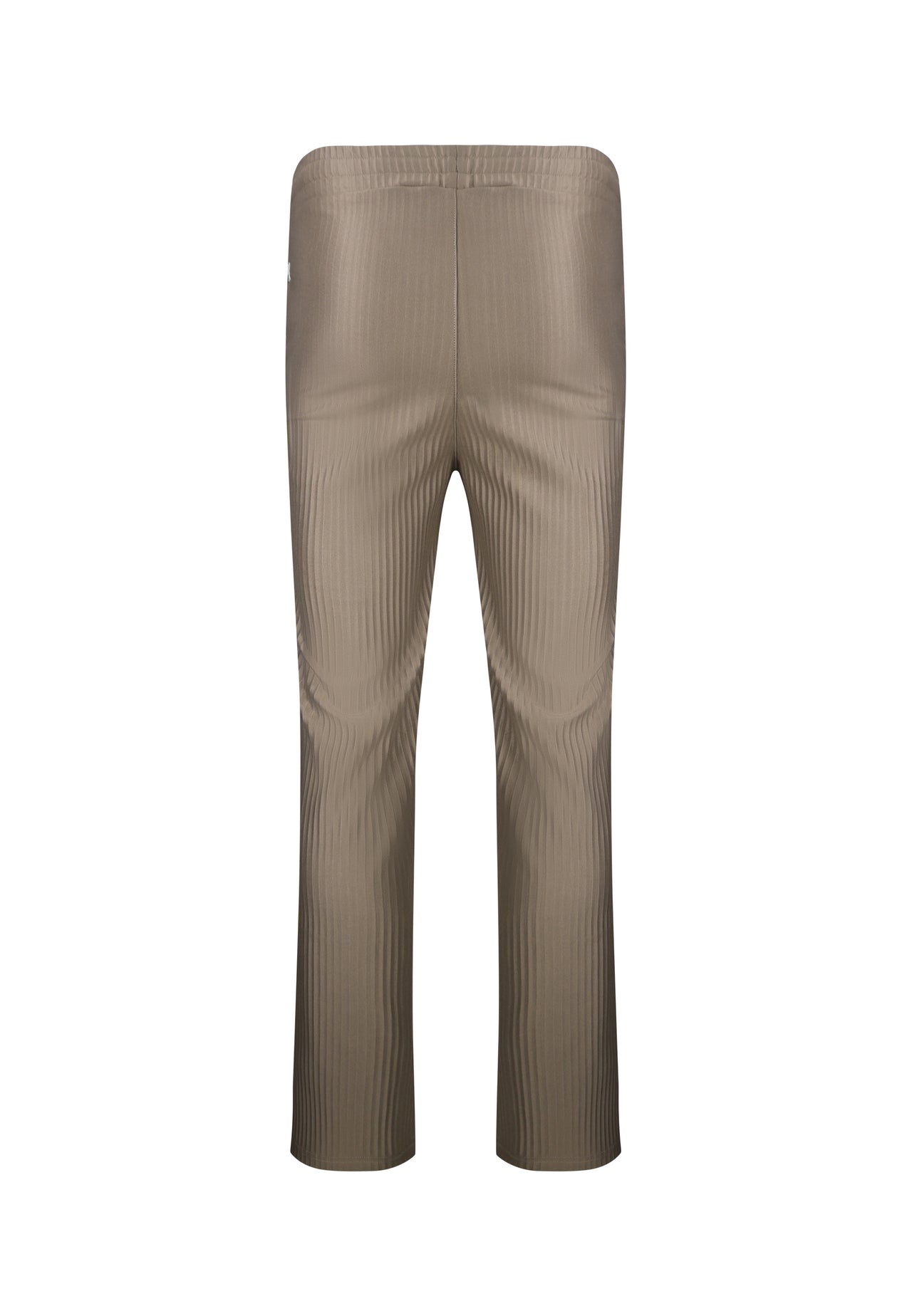 Brown Plisse Track Pants (6)