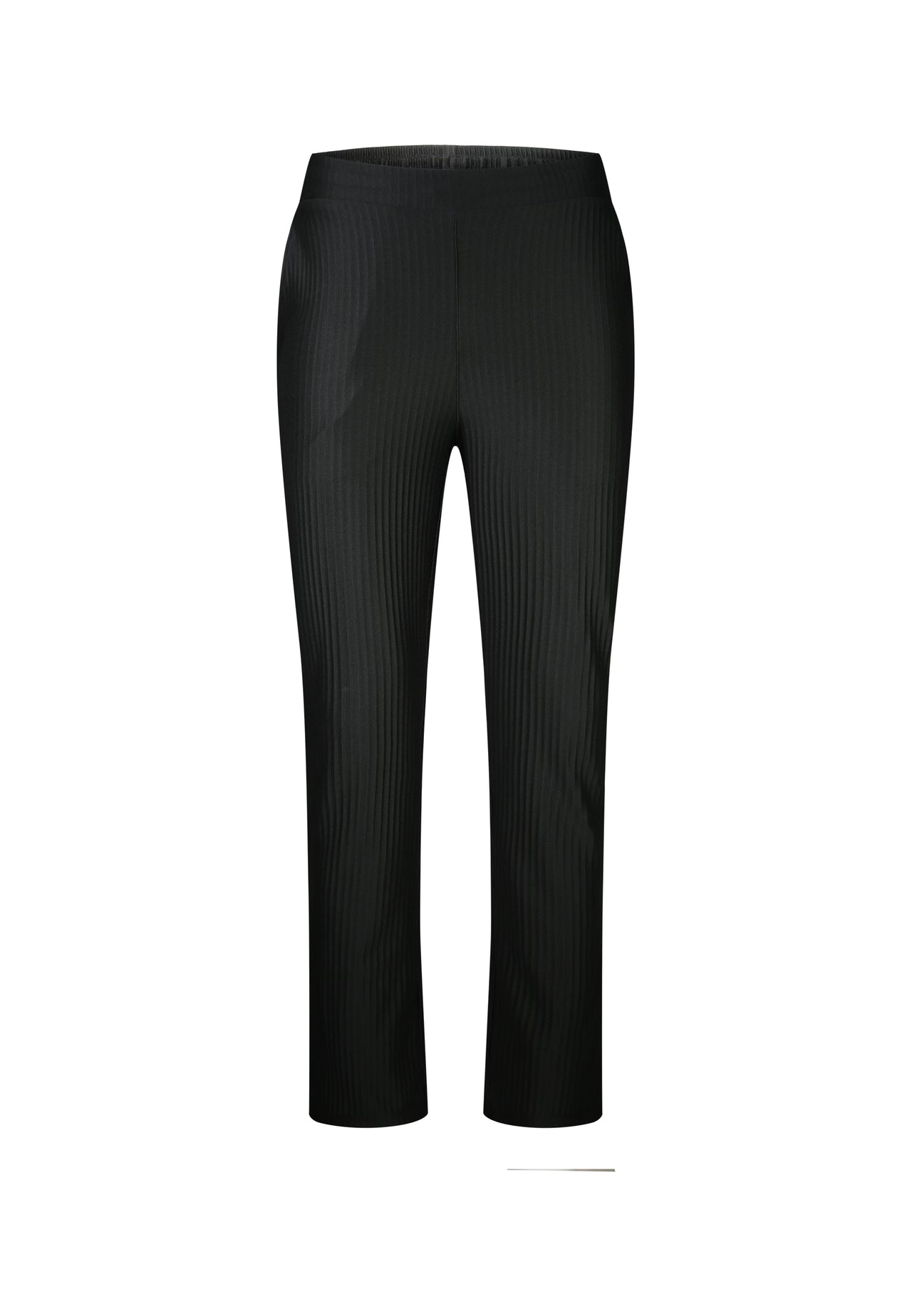 Black Plisse Track Pants (5)