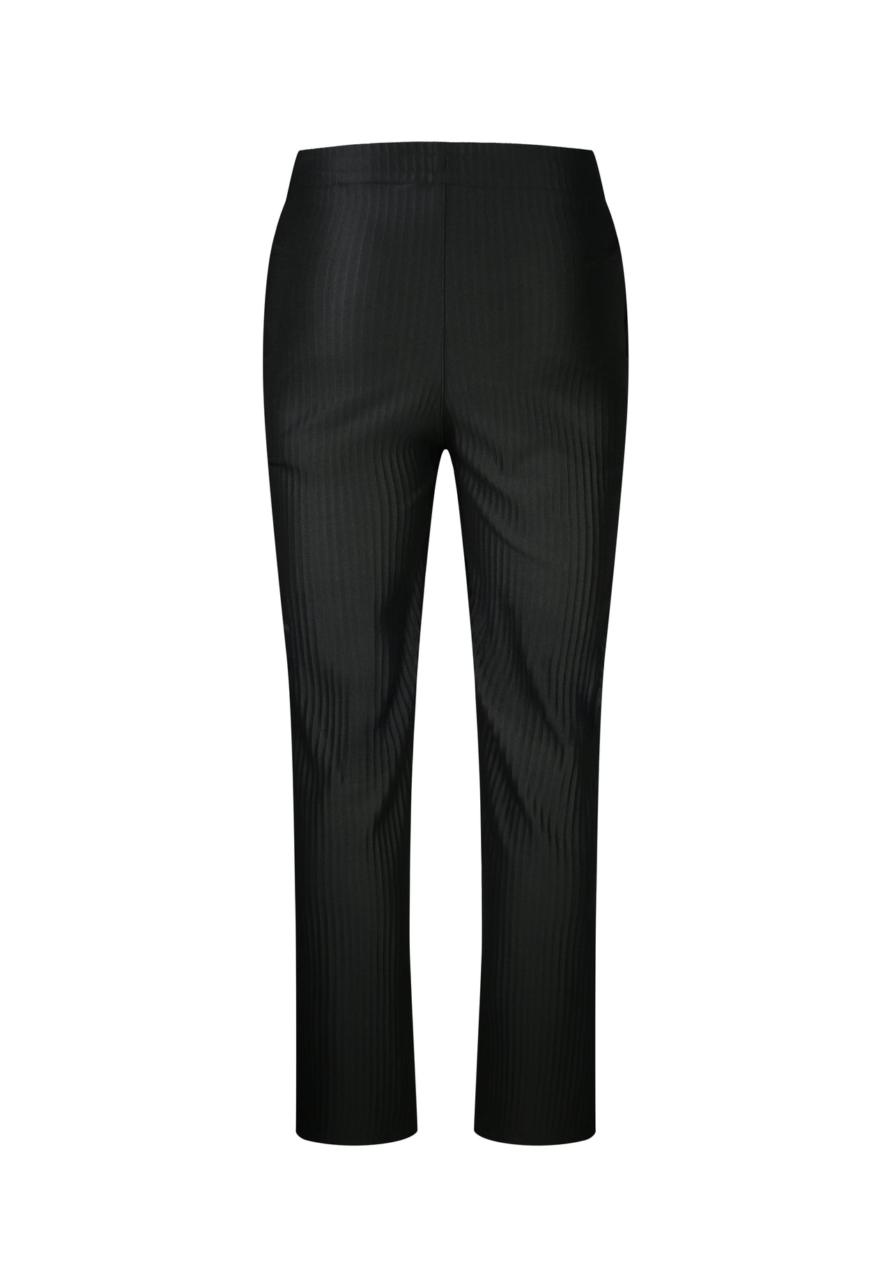Black Plisse Track Pants (6)