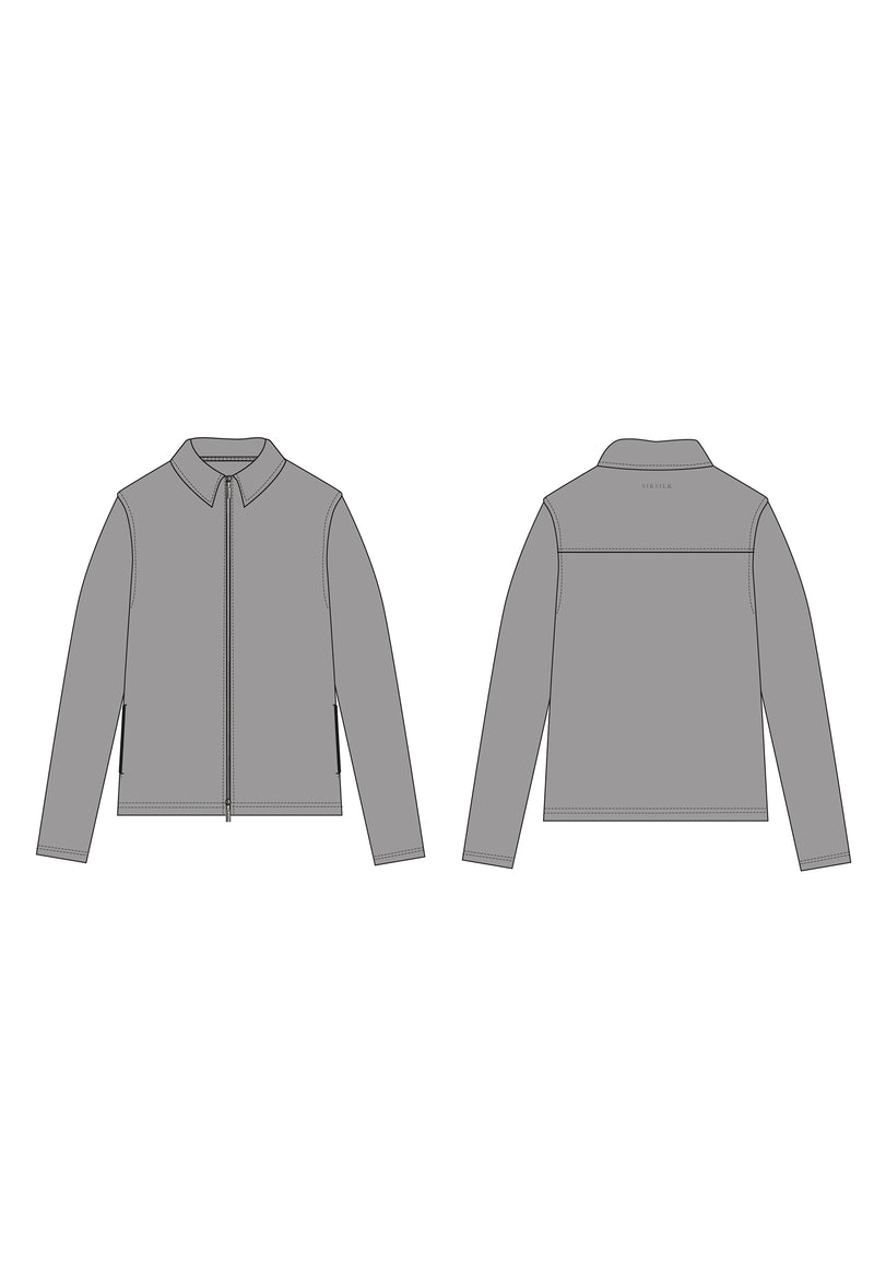 Light Grey Smart Overshirt