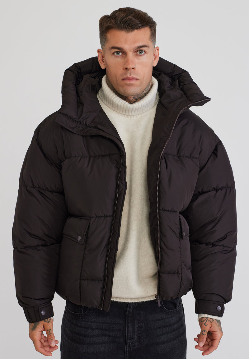 Brown Puffer Jacket