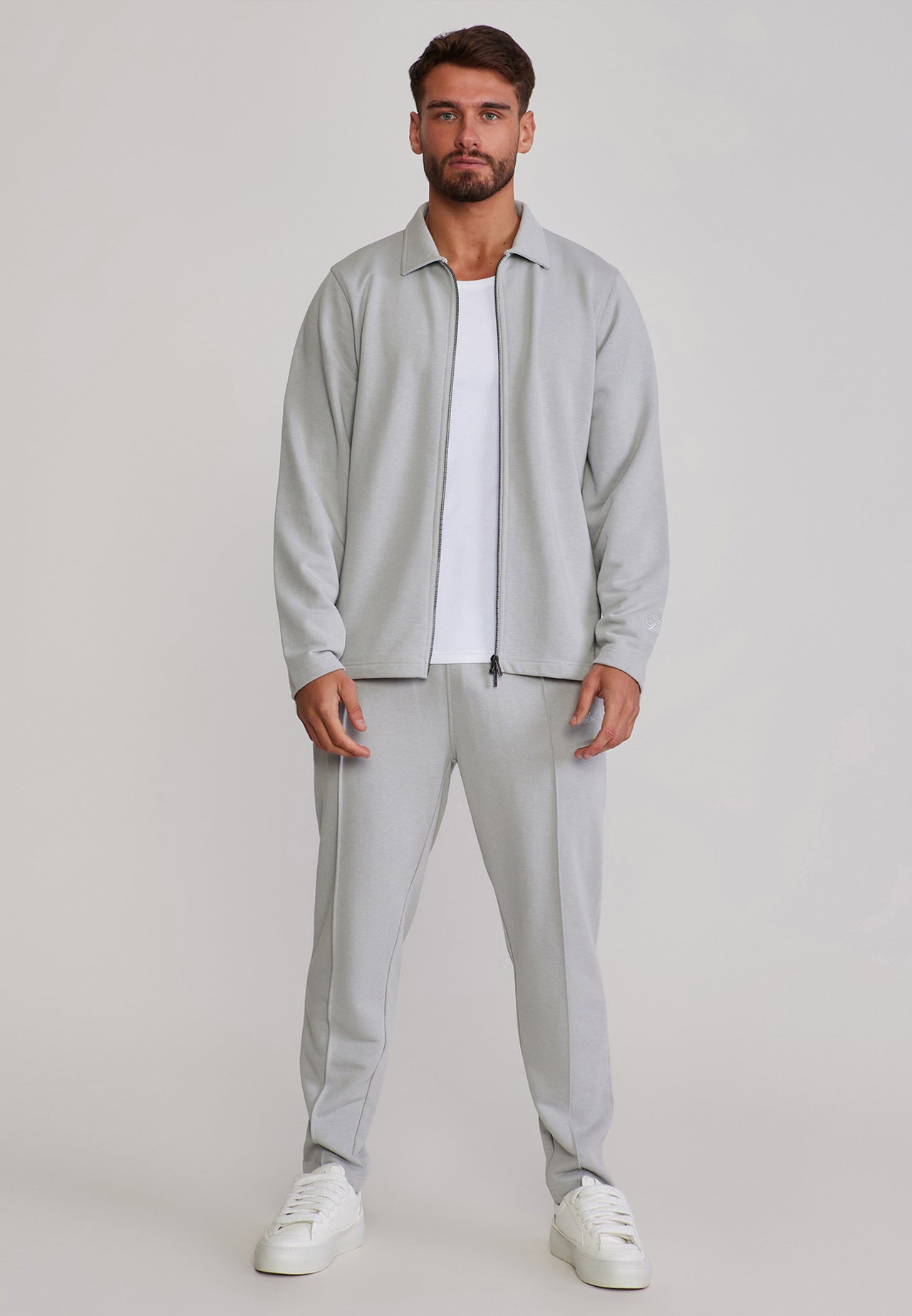 Grey Smart Joggers (1)