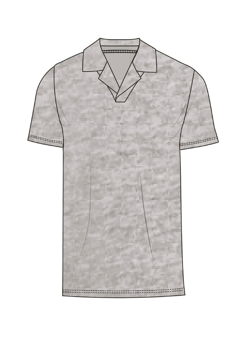 Grey Marl Revere Polo